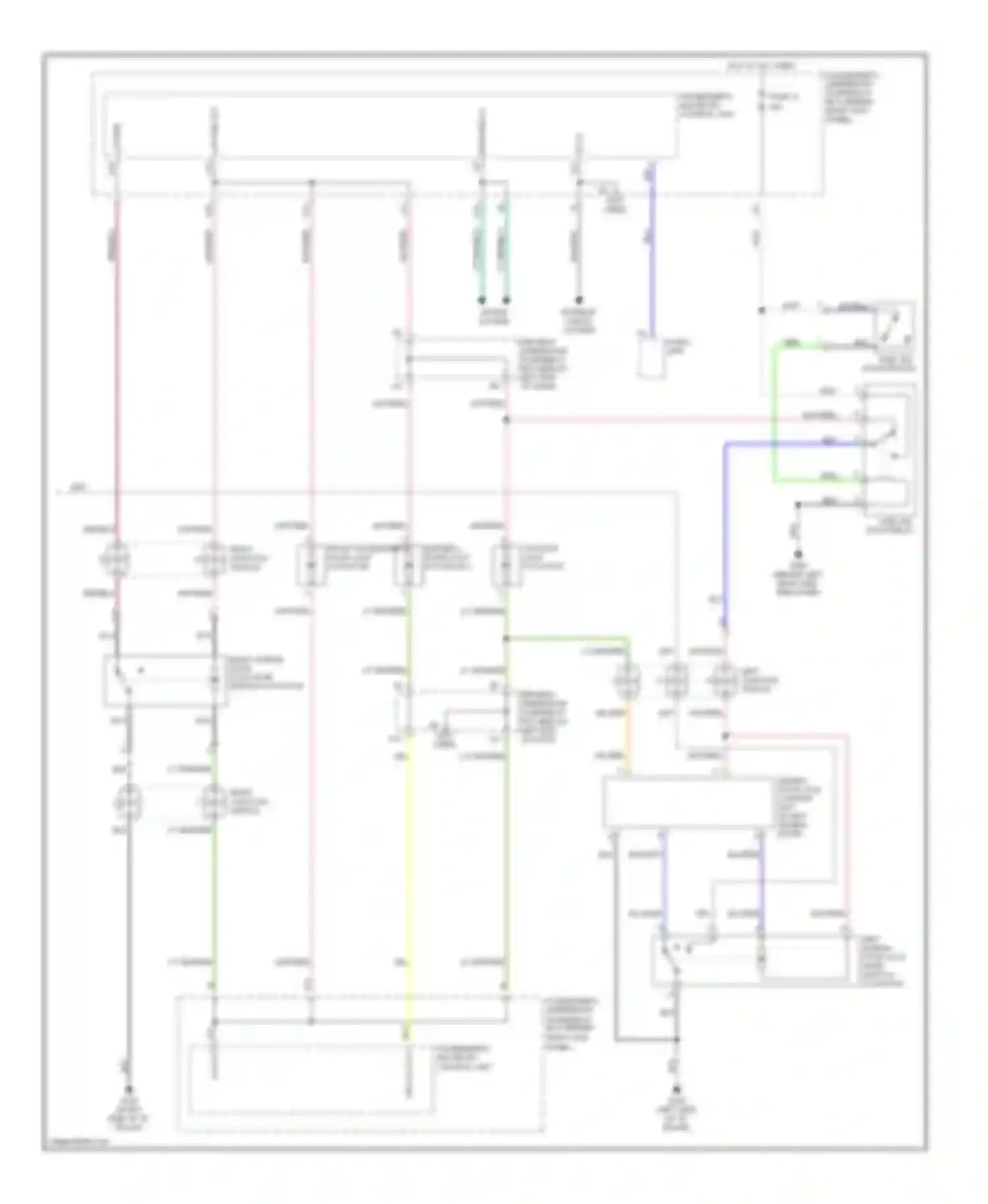 Odyssey Honda II (1999-2003): Anti-theft circuit, ex (3 of 3)