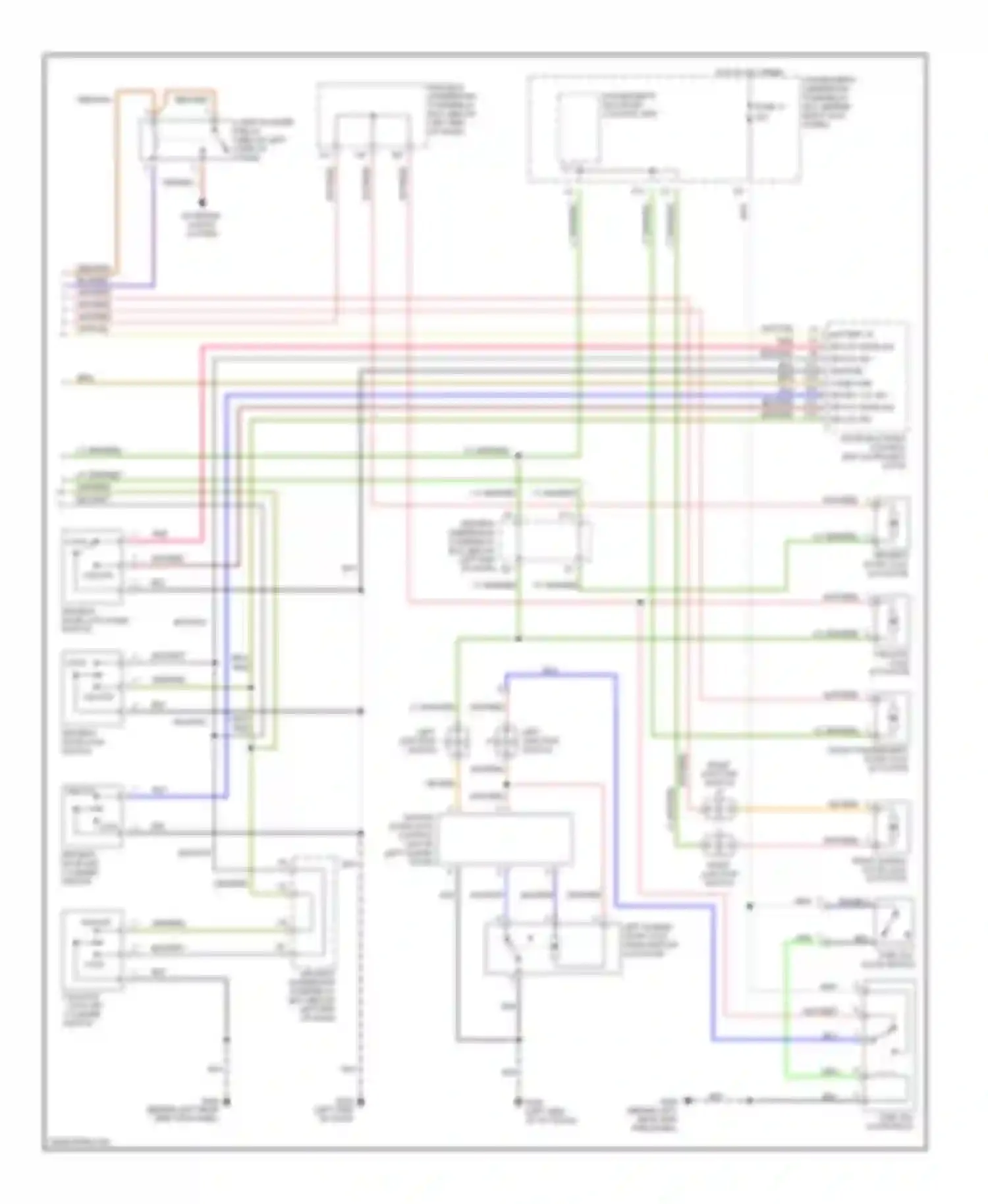 Odyssey Honda II (1999-2003): Anti-theft circuit, lx (2 of 2)