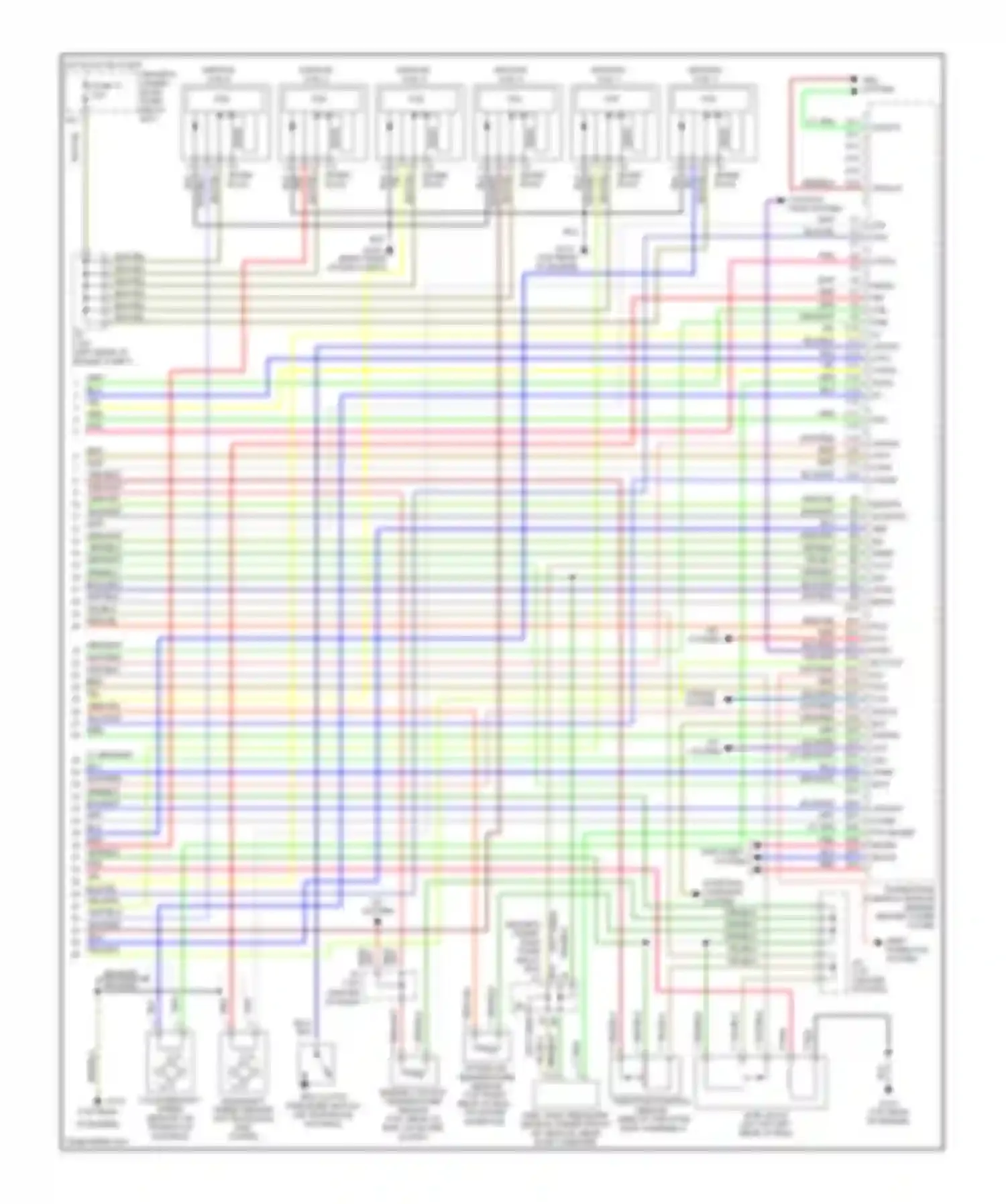 Odyssey Honda II (1999-2003): Wiring diagram engine performance 3.5ls (4 of 4)