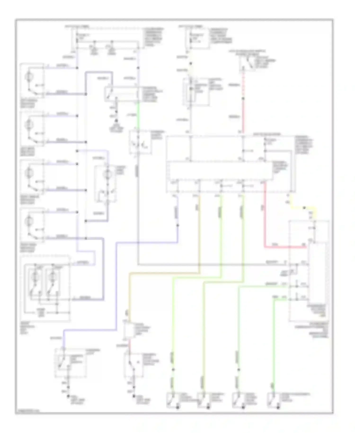 Odyssey Honda II (1999-2003): Entry light timer circuit