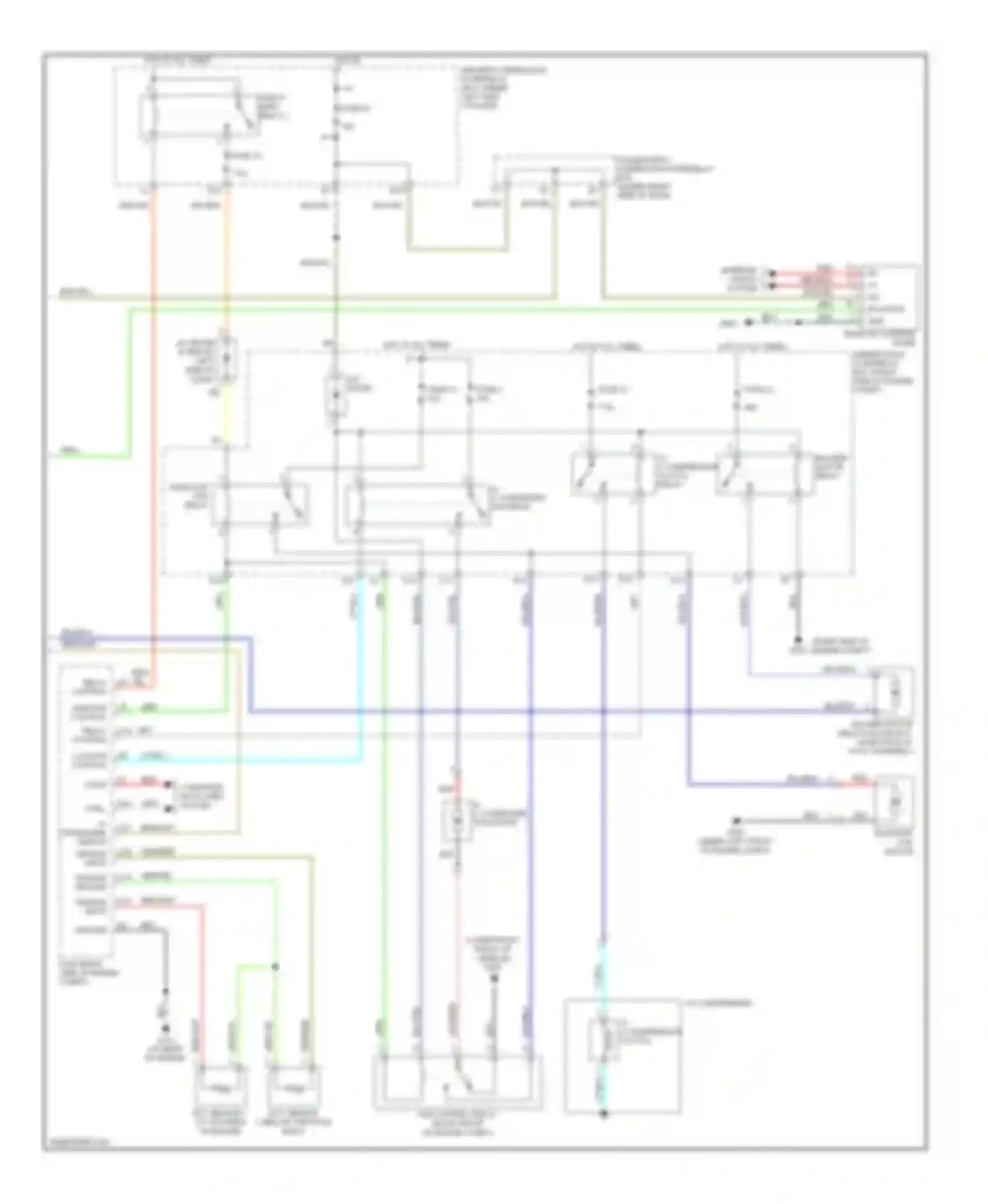 Odyssey Honda III (2003-2008): Manual a/c circuit, lx (2 of 2)