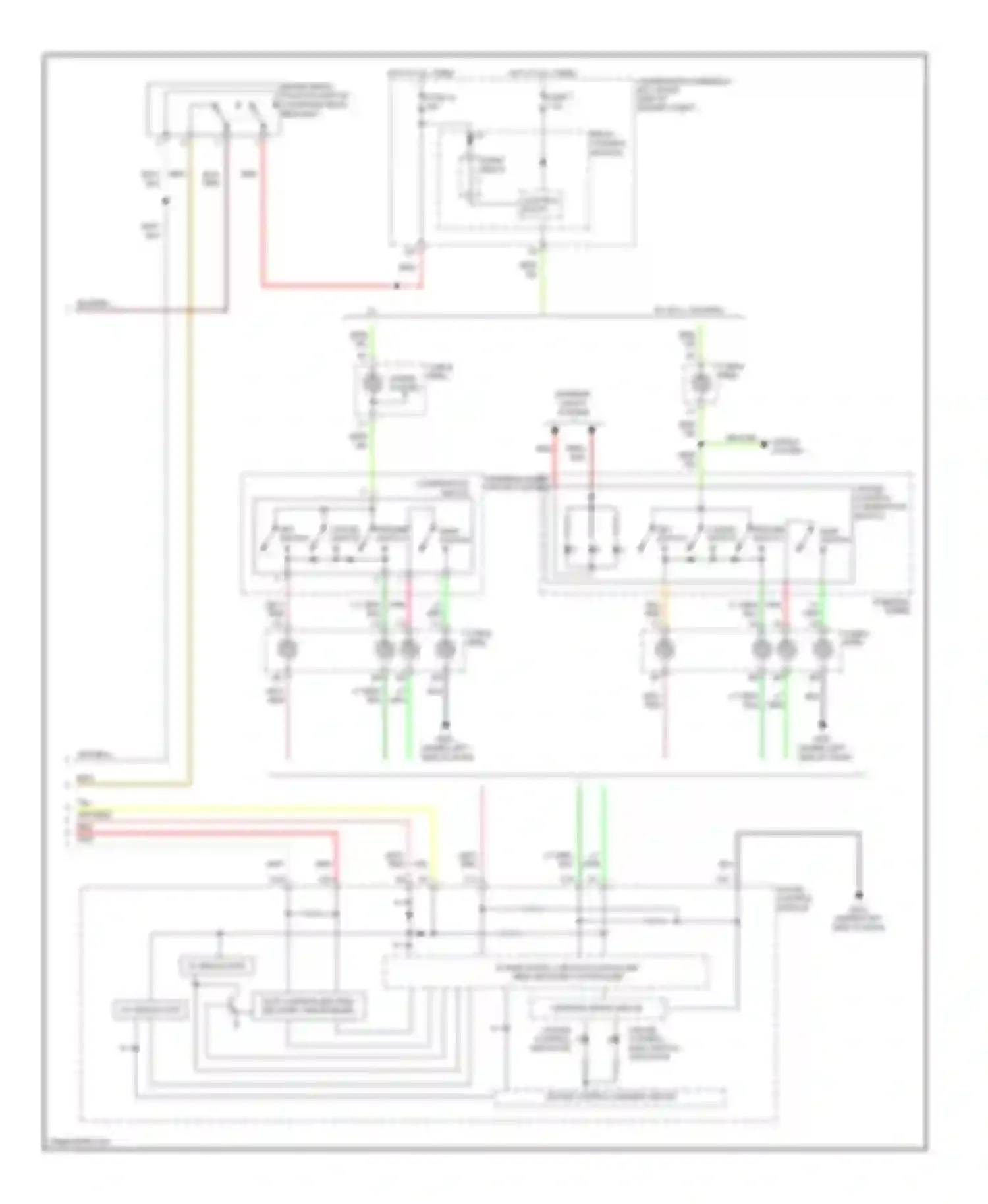 Odyssey Honda III (2003-2008): Cruise control circuit (2 of 2)