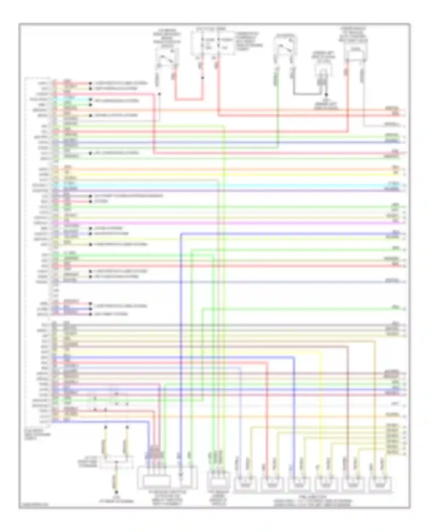 Odyssey Honda III (2003-2008): Wiring diagram engine performance engine performance circuit (1 of 6)