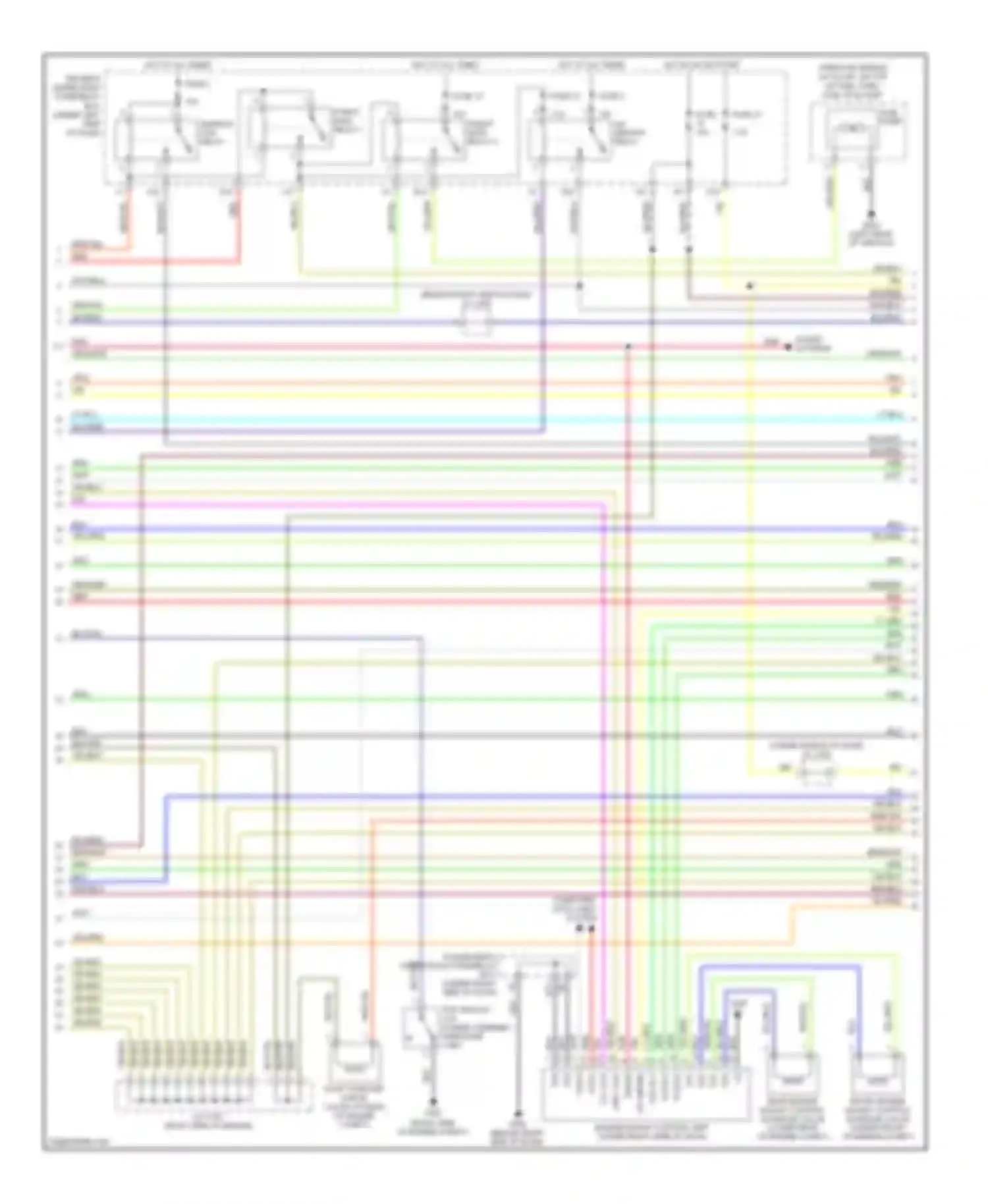 Odyssey Honda III (2003-2008): Wiring diagram engine performance engine performance circuit (2 of 6)