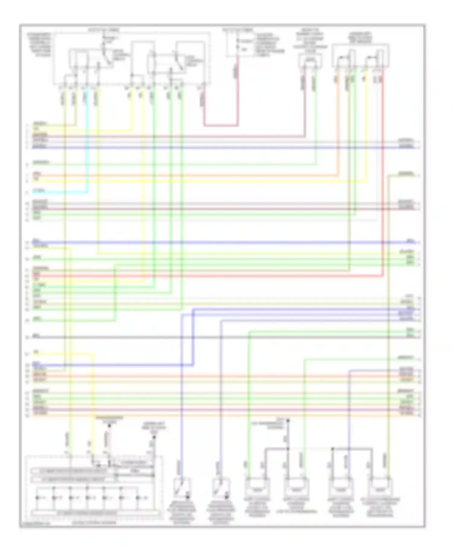 Odyssey Honda III (2003-2008): Wiring diagram engine performance engine performance circuit (3 of 6)