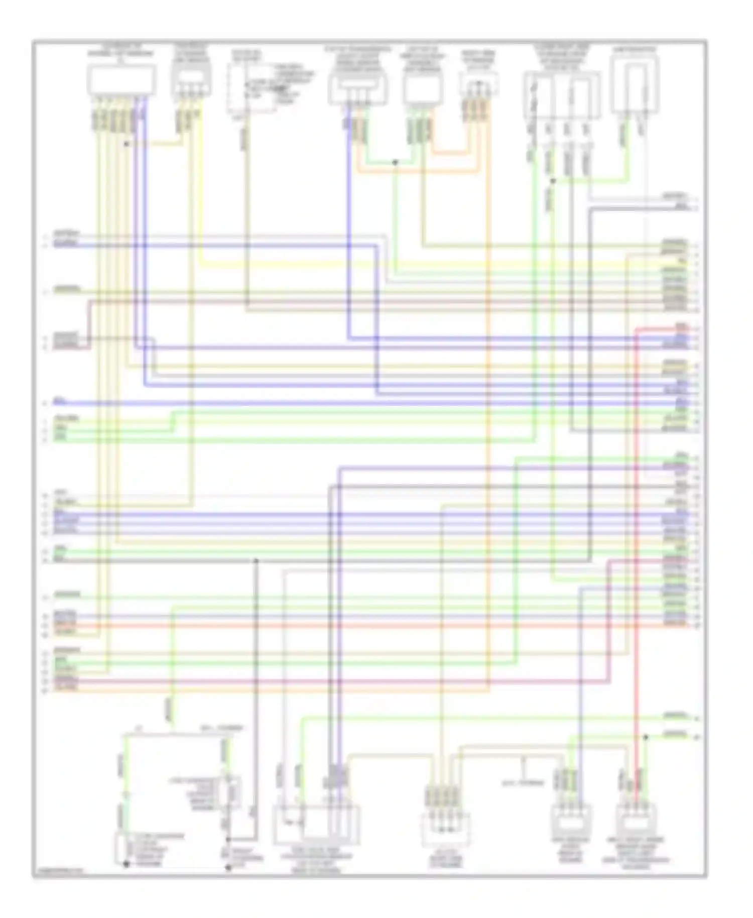 Odyssey Honda III (2003-2008): Wiring diagram engine performance engine performance circuit (4 of 6)