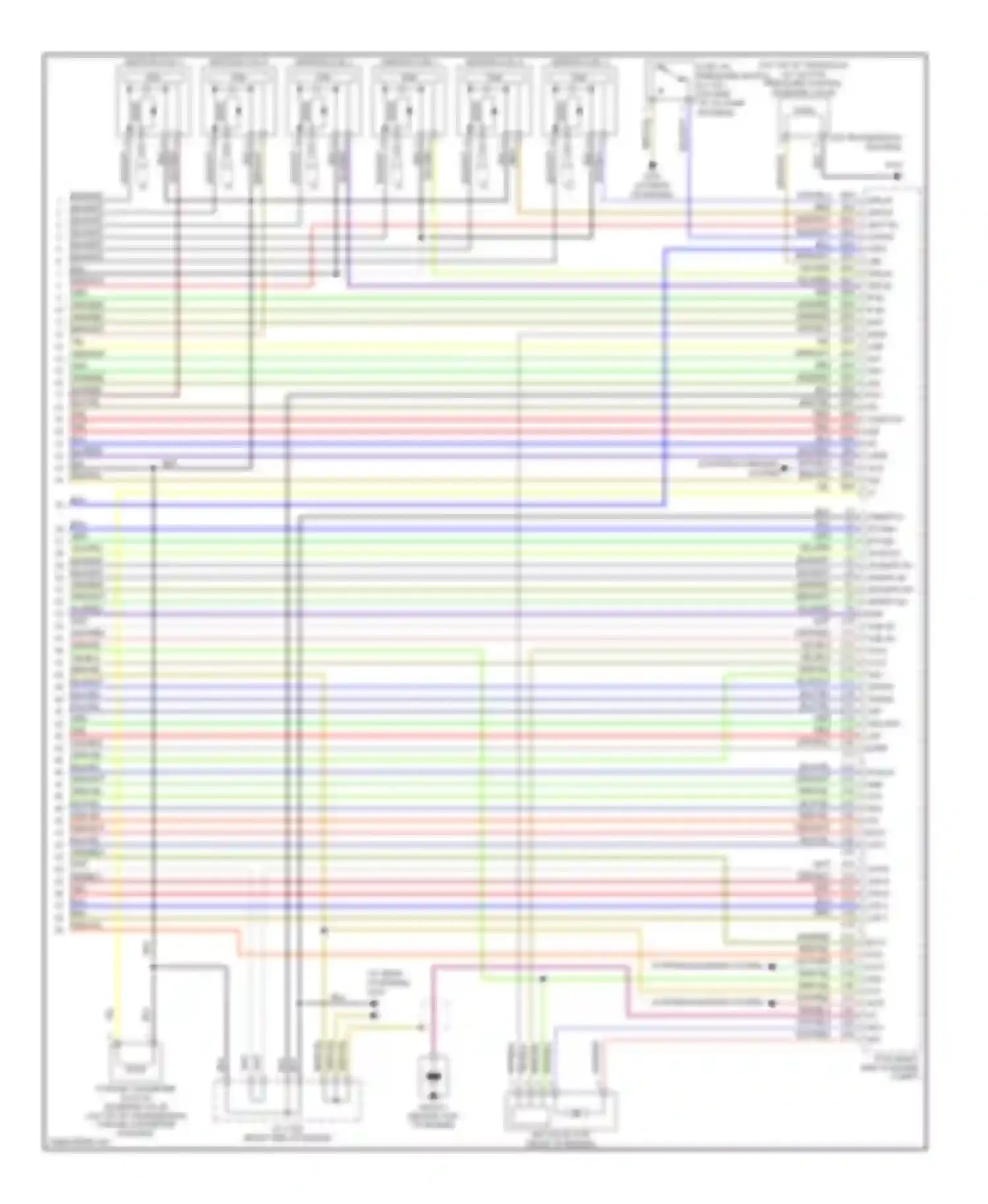 Odyssey Honda III (2003-2008): Wiring diagram engine performance engine performance circuit (6 of 6)
