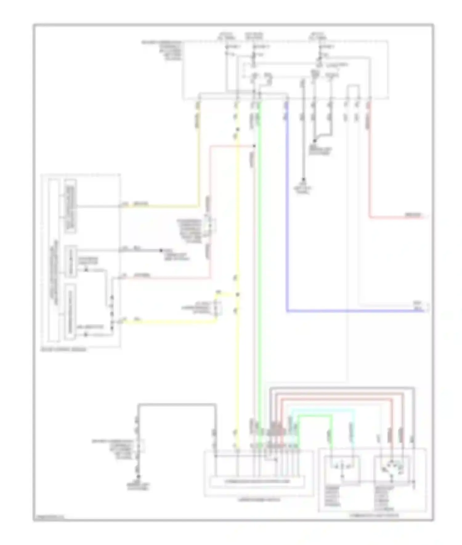 Odyssey Honda III (2003-2008): Headlights circuit, except touring with drl (1 of 2)