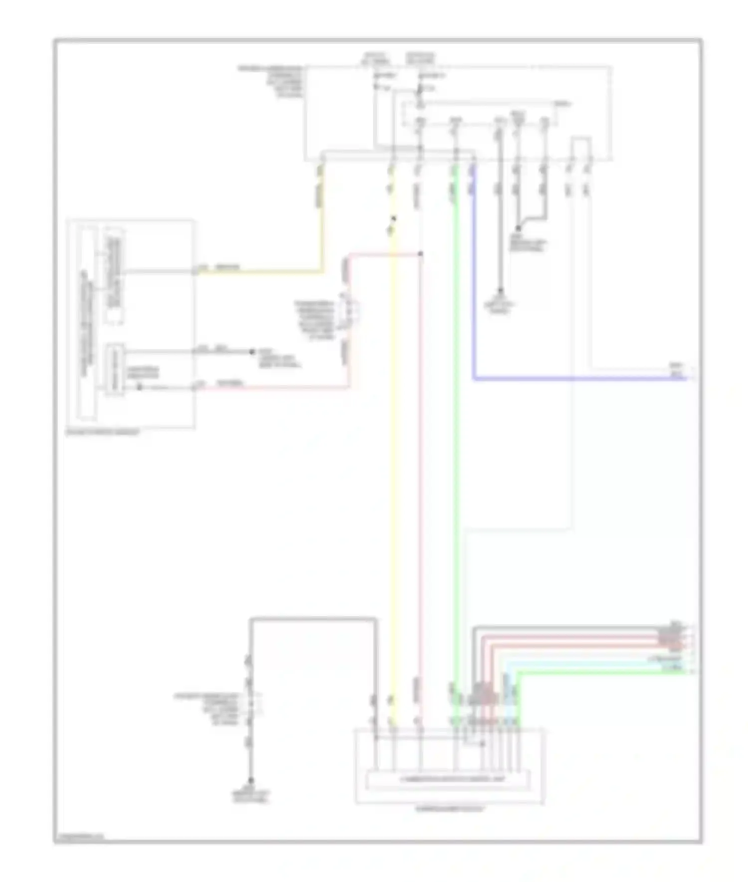Odyssey Honda III (2003-2008): Headlights circuit, except touring without drl (1 of 2)