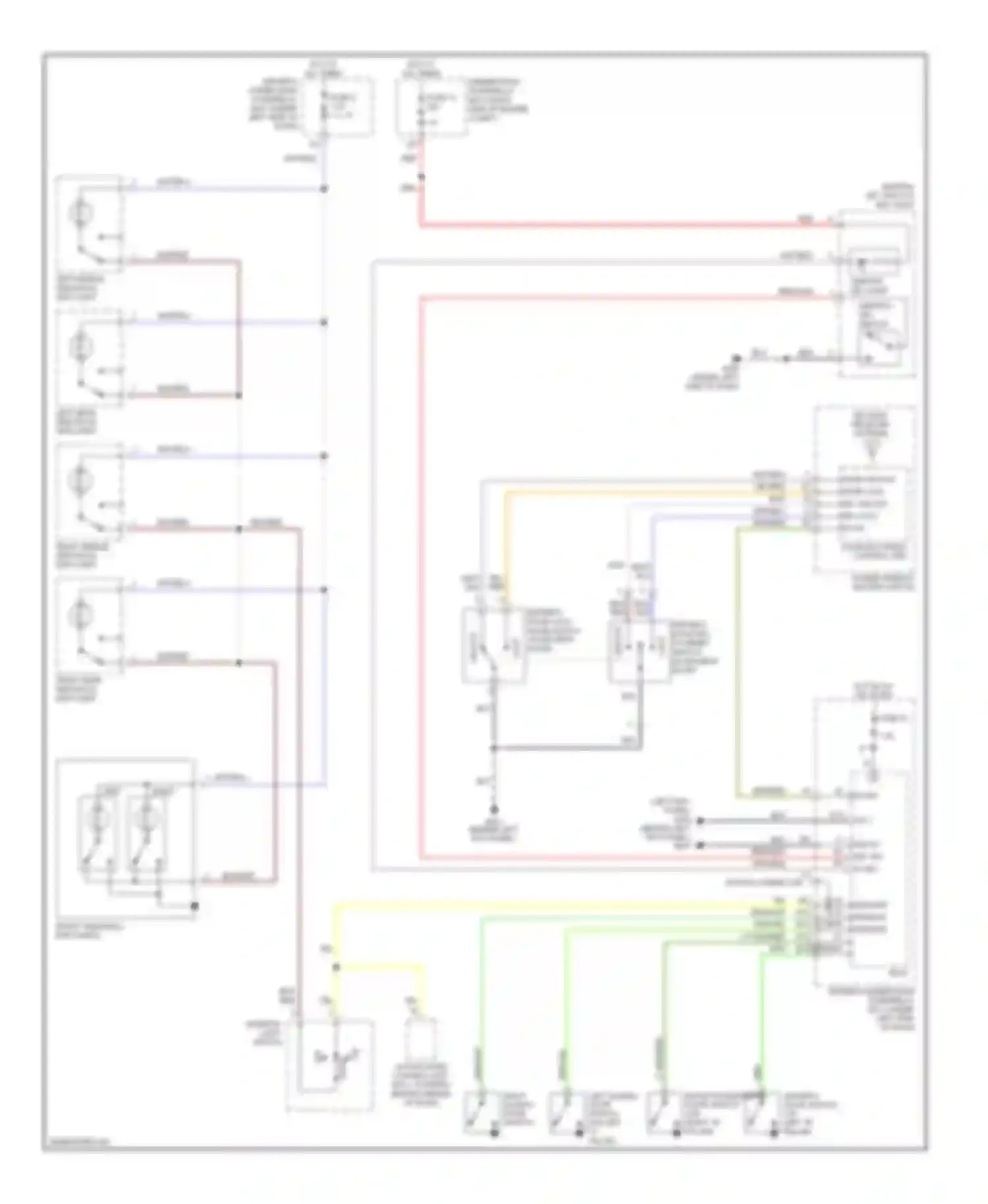 Odyssey Honda III (2003-2008): Entry light timer circuit