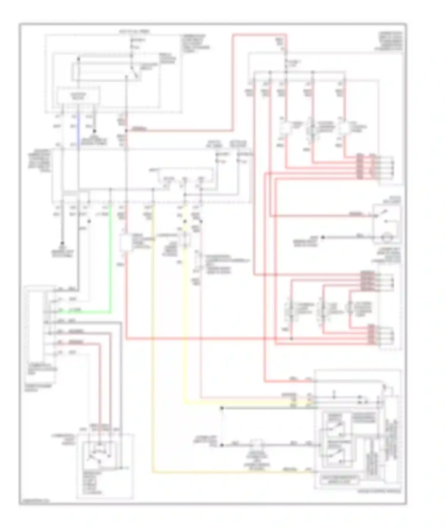 Odyssey Honda III (2003-2008): Instrument illumination circuit, lx