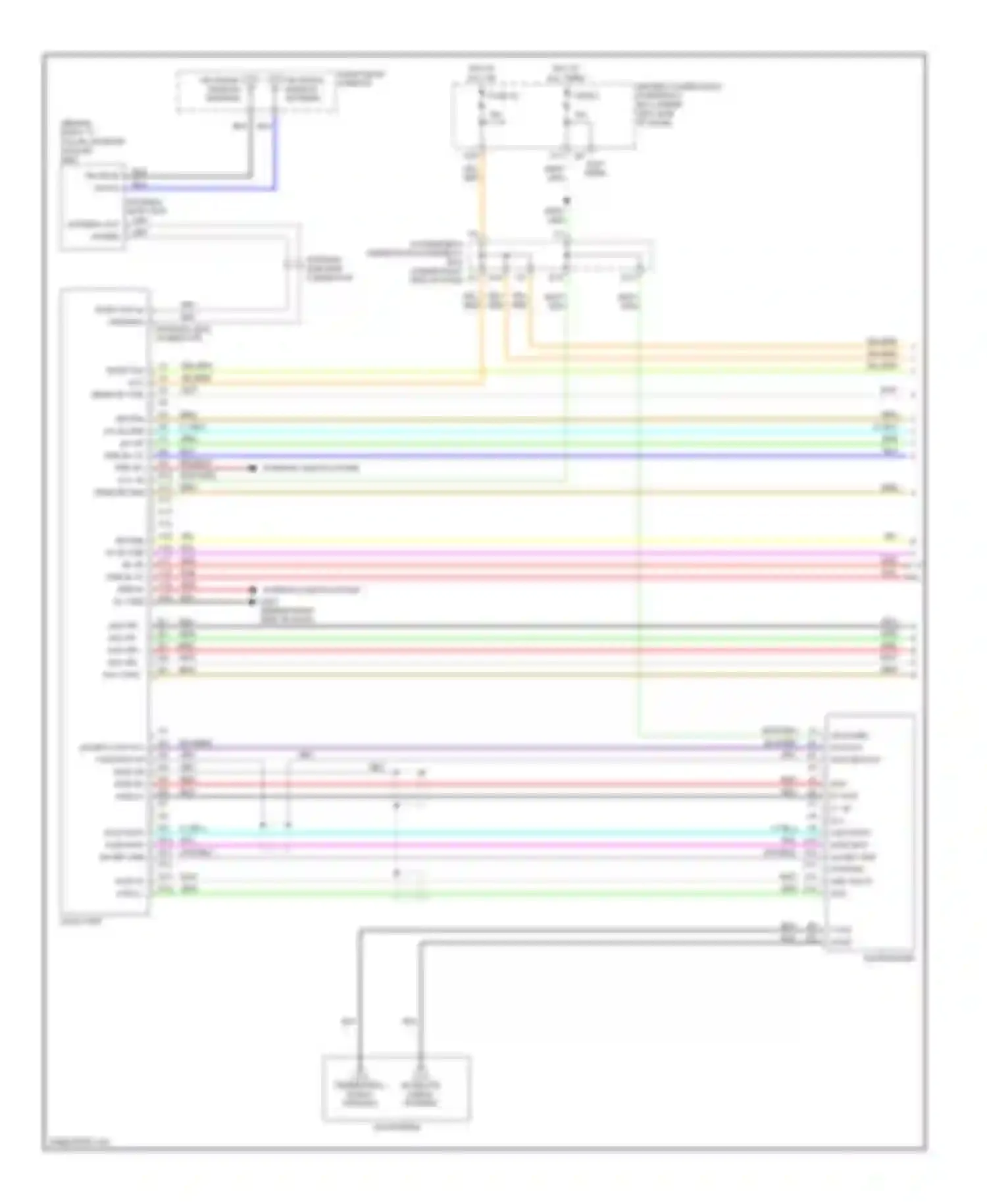 Odyssey Honda III (2003-2008): Radio circuit, touring without navigation (1 of 2)