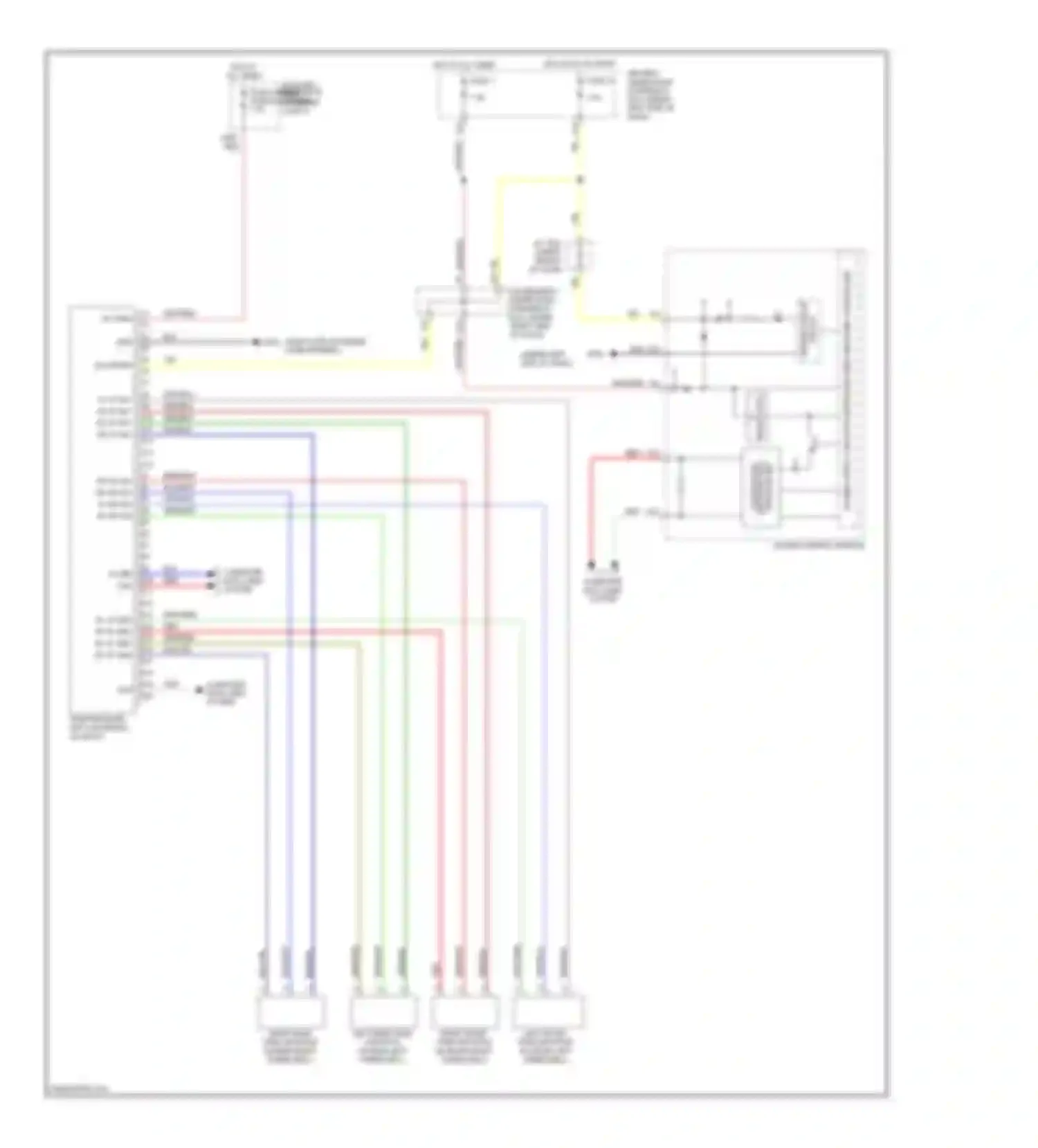 Odyssey Honda III (2003-2008): Tire pressure monitoring circuit