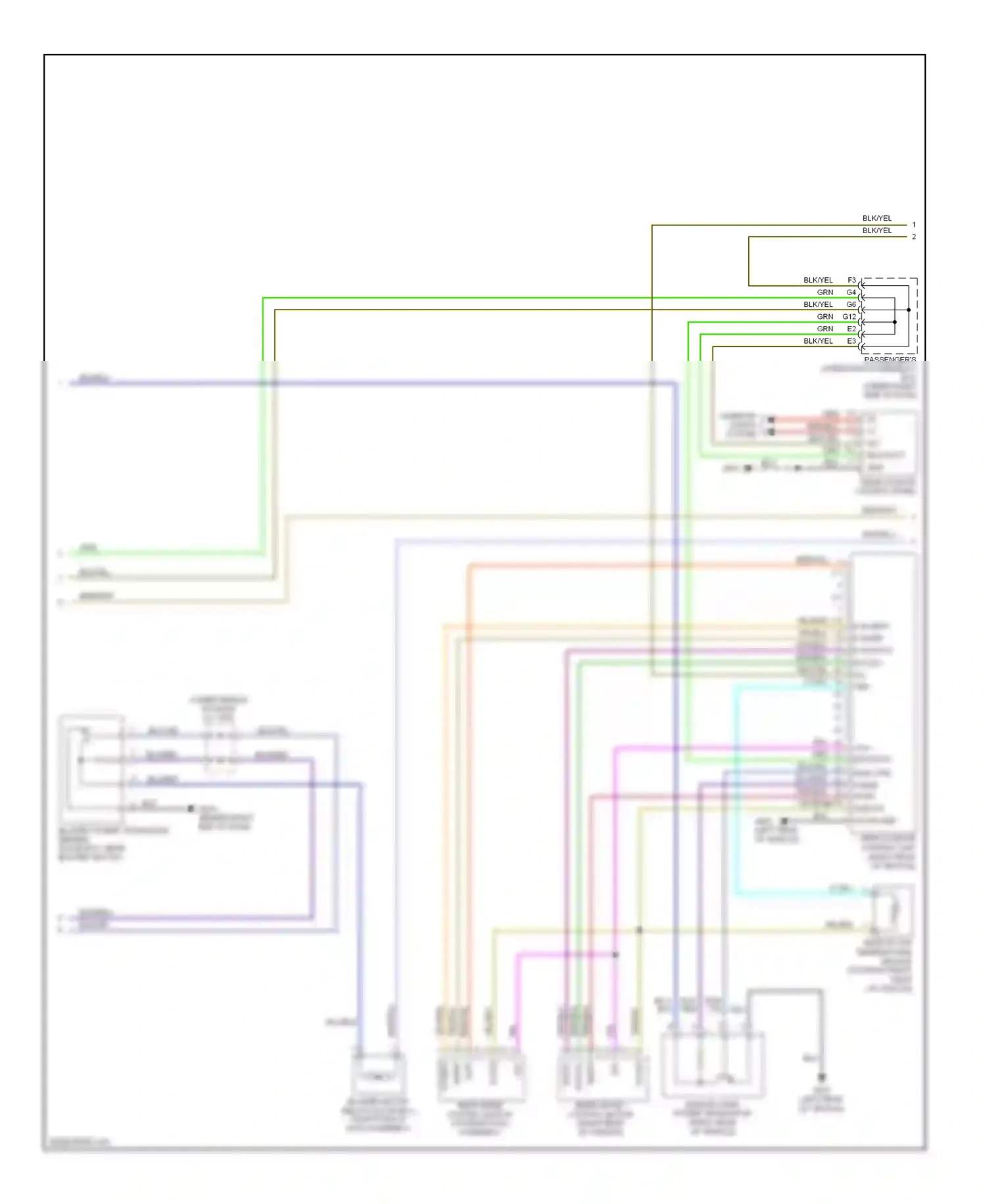 Wiring diagram lt blu for Honda Odyssey III (2003-2008) (2 of 34)