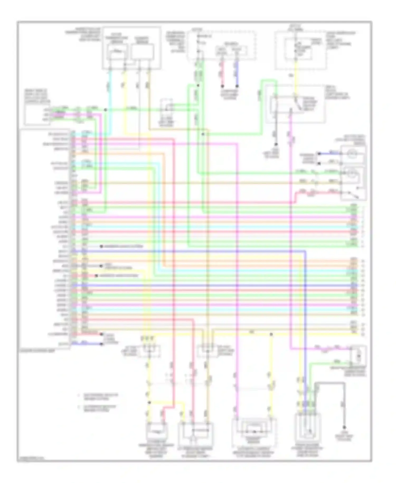 Odyssey Honda IV (2008-2013): Automatic a/c circuit, without memory (1 of 3)