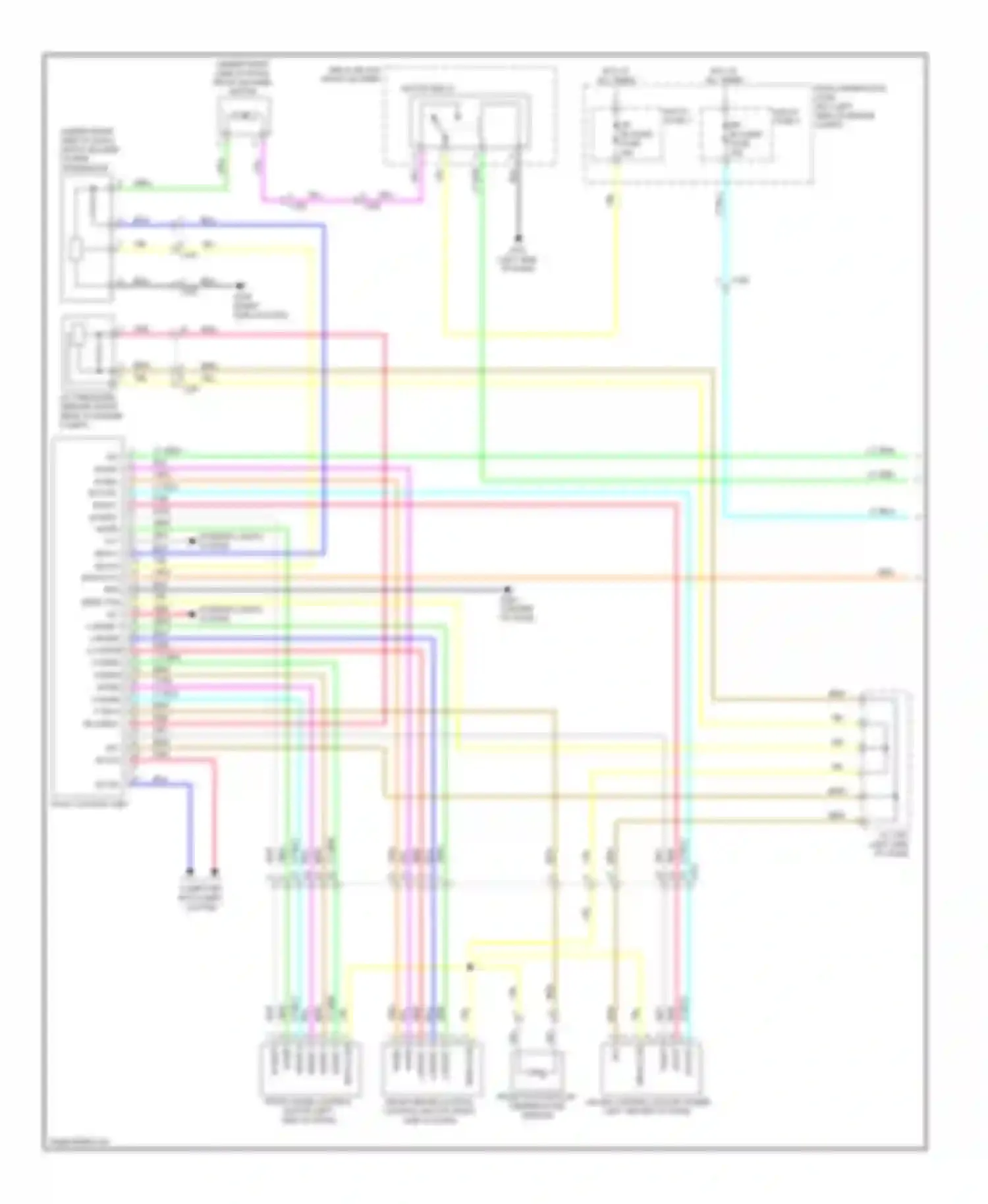 Odyssey Honda IV (2008-2013): Manual a/c circuit (1 of 3)