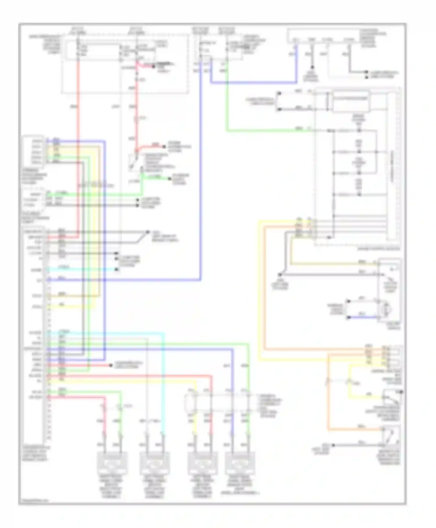 Odyssey Honda IV (2008-2013): Anti-lock brakes circuit