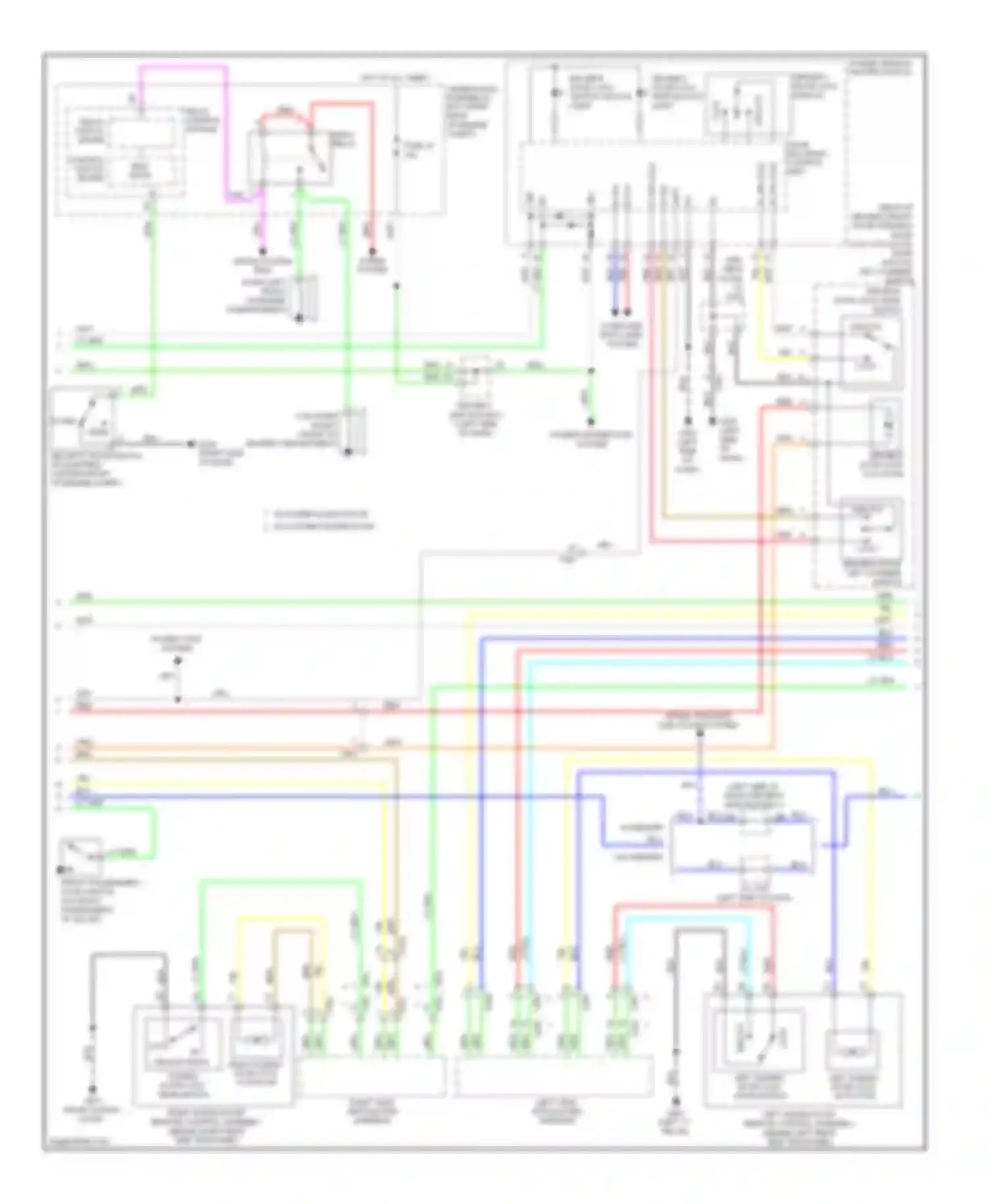 Odyssey Honda IV (2008-2013): Forced entry circuit (2 of 3)