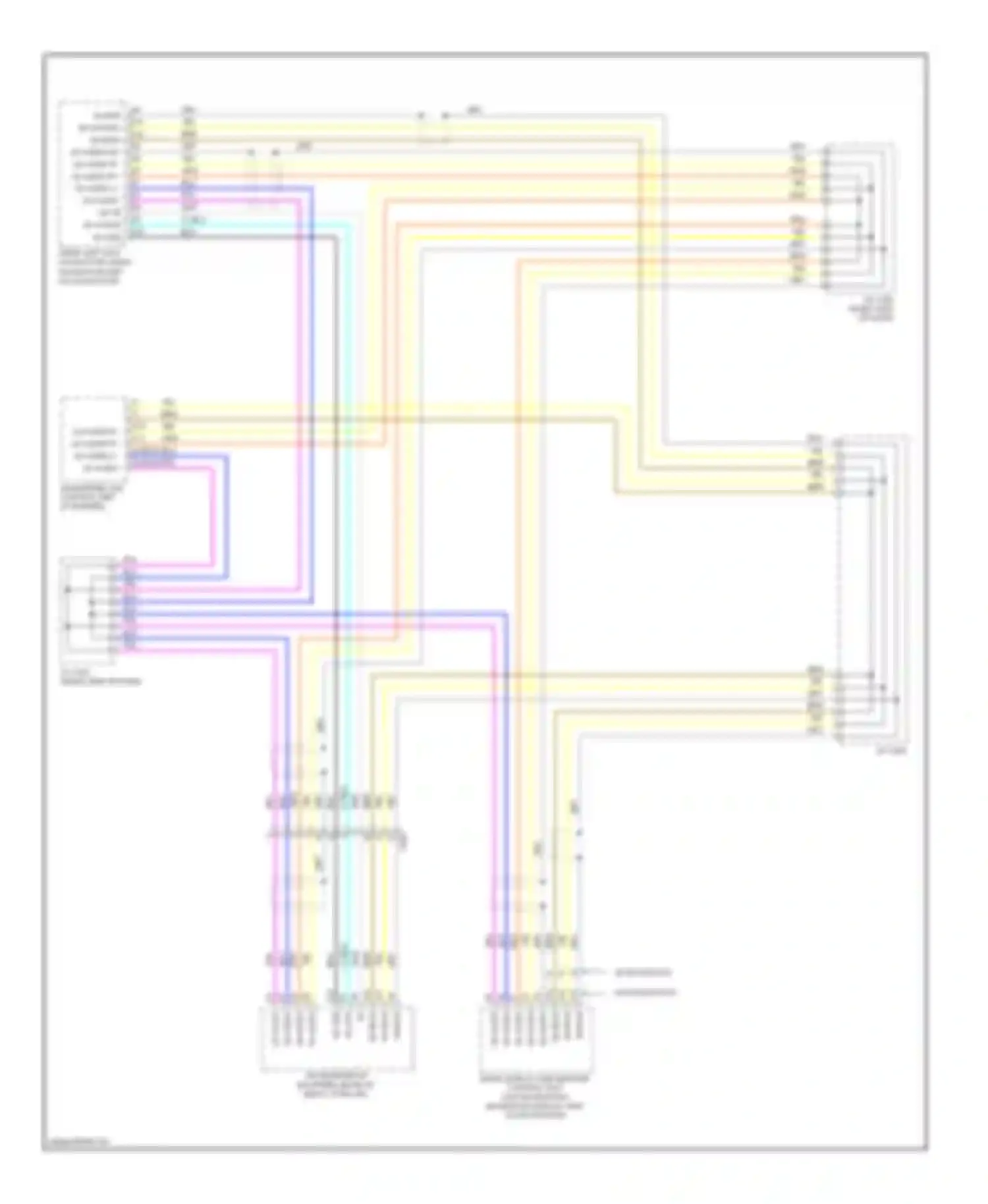 Odyssey Honda IV (2008-2013): Ga-net bus/ga-net audio circuit