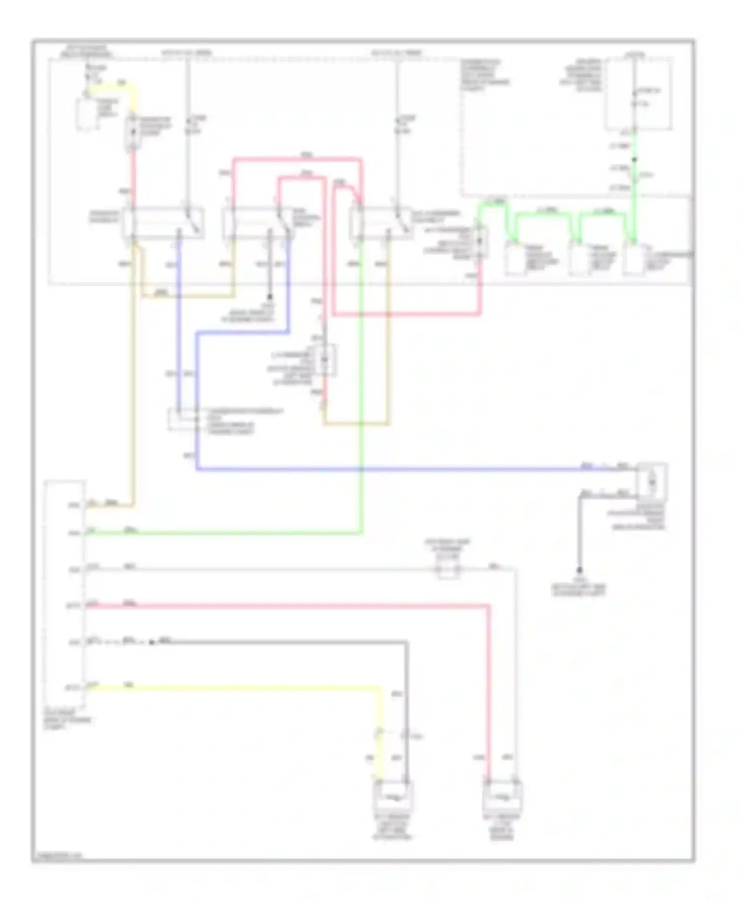 Odyssey Honda IV (2008-2013): Cooling fan circuit