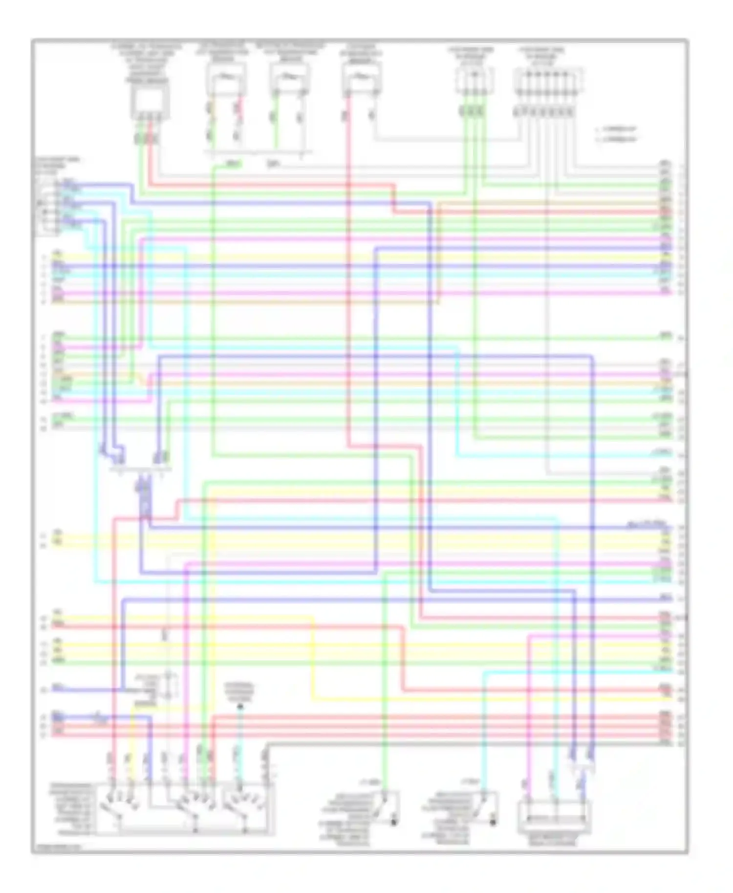 Odyssey Honda IV (2008-2013): Wiring diagram engine performance 3.5l (5 of 7)