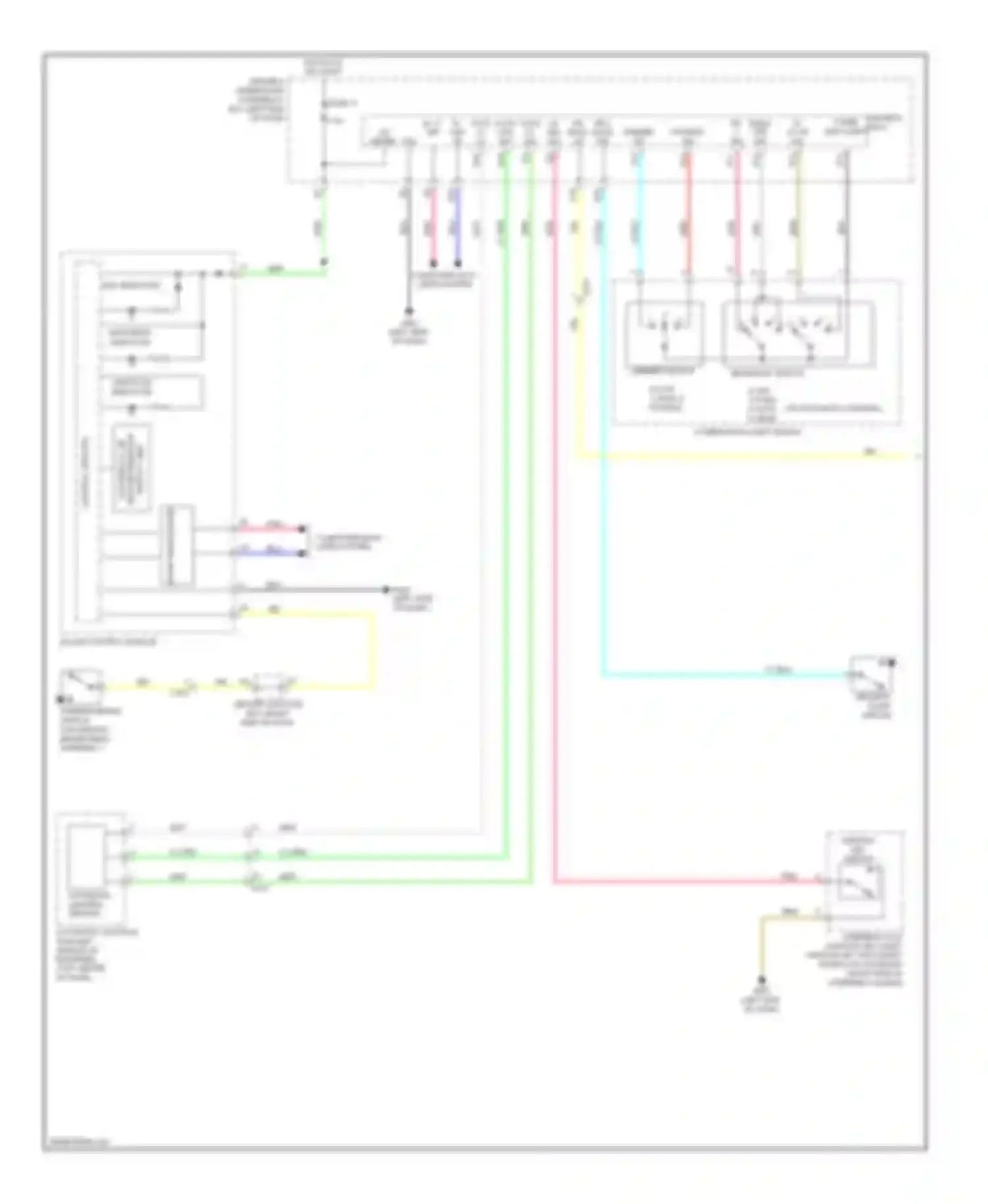 Odyssey Honda IV (2008-2013): Headlamps circuit (1 of 2)