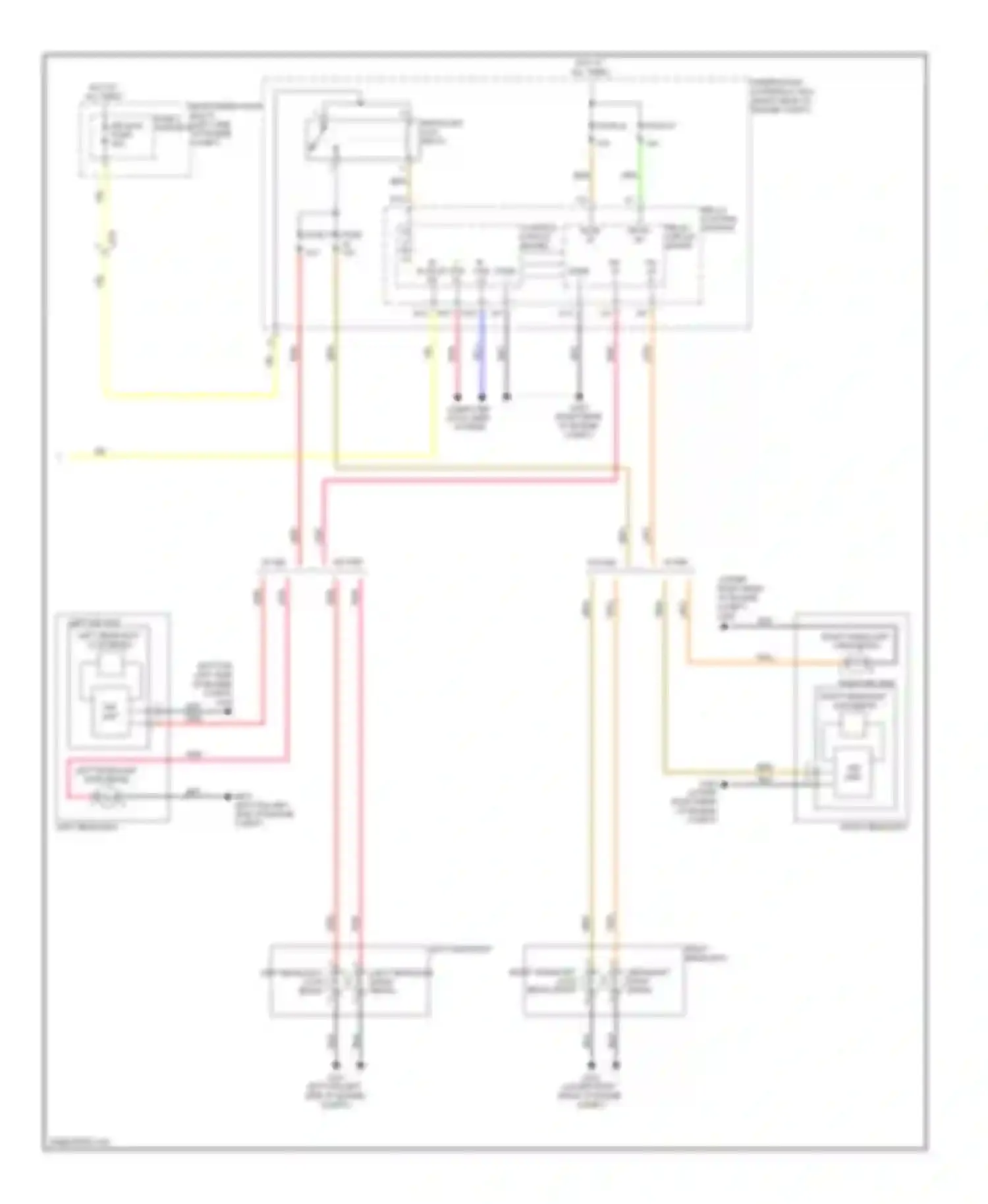 Odyssey Honda IV (2008-2013): Headlamps circuit (2 of 2)