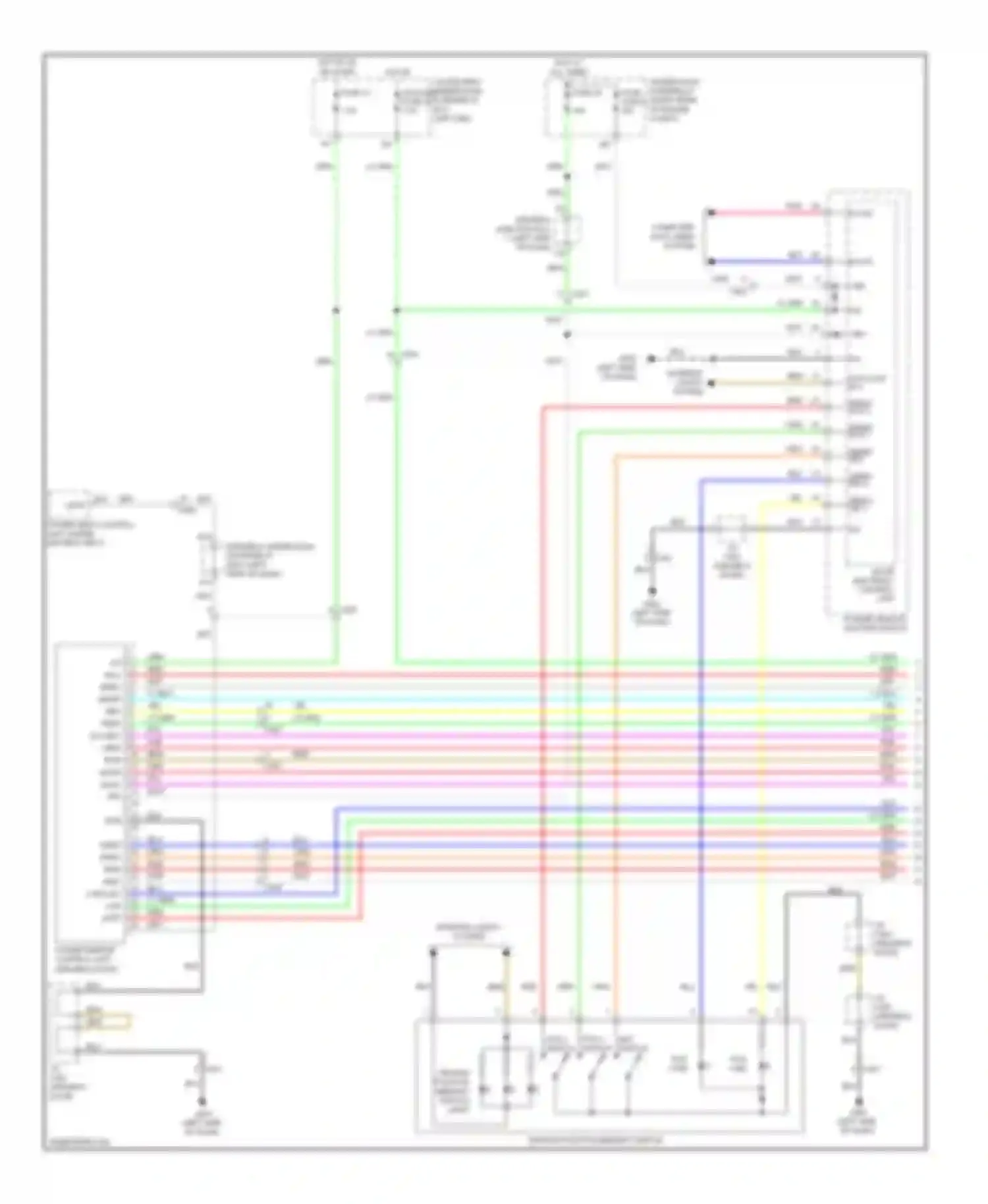 Odyssey Honda IV (2008-2013): Memory mirrors circuit (1 of 2)