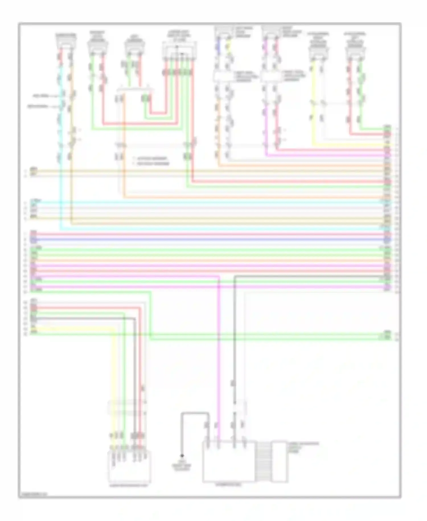 Odyssey Honda IV (2008-2013): Navigation circuit (3 of 5)
