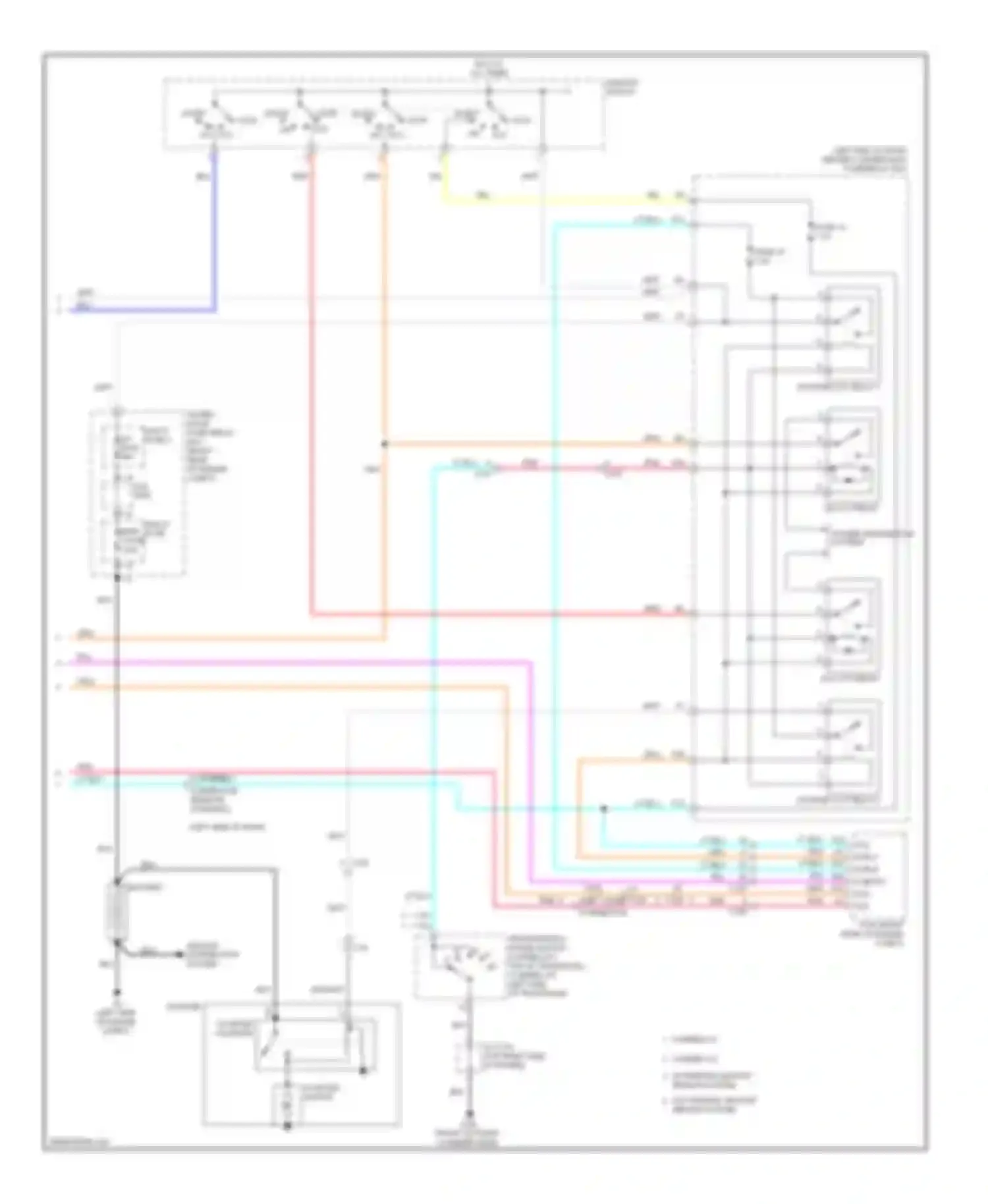 Odyssey Honda IV (2008-2013): Remote starting circuit (2 of 2)