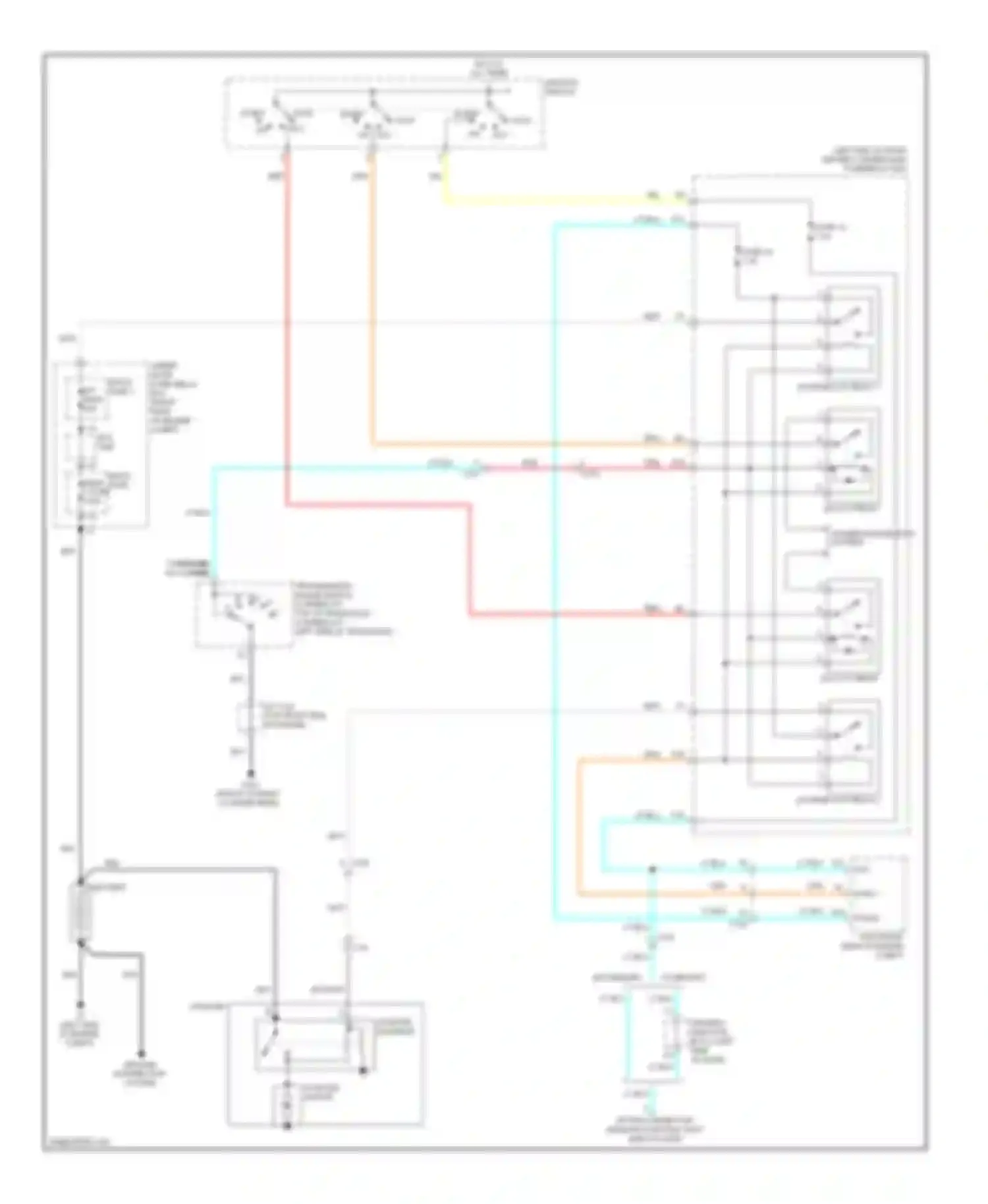 Odyssey Honda IV (2008-2013): Starting circuit