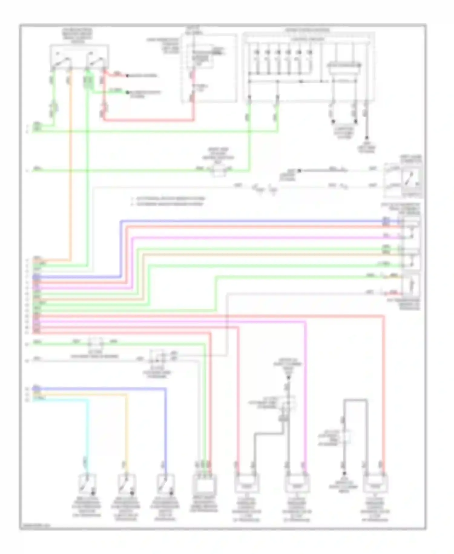 Odyssey Honda IV (2008-2013): A/t circuit, 5 speed (2 of 2)