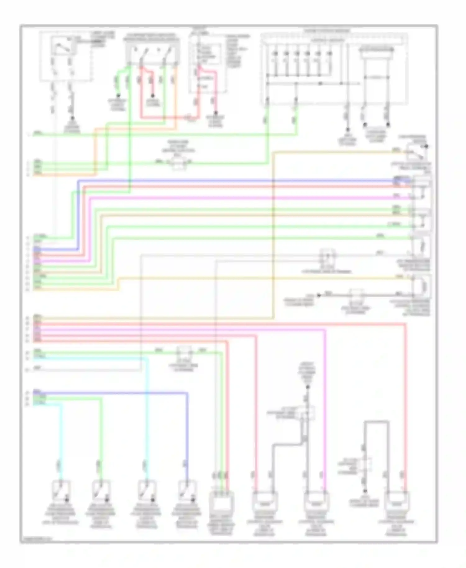 Odyssey Honda IV (2008-2013): A/t circuit, 6 speed (2 of 2)