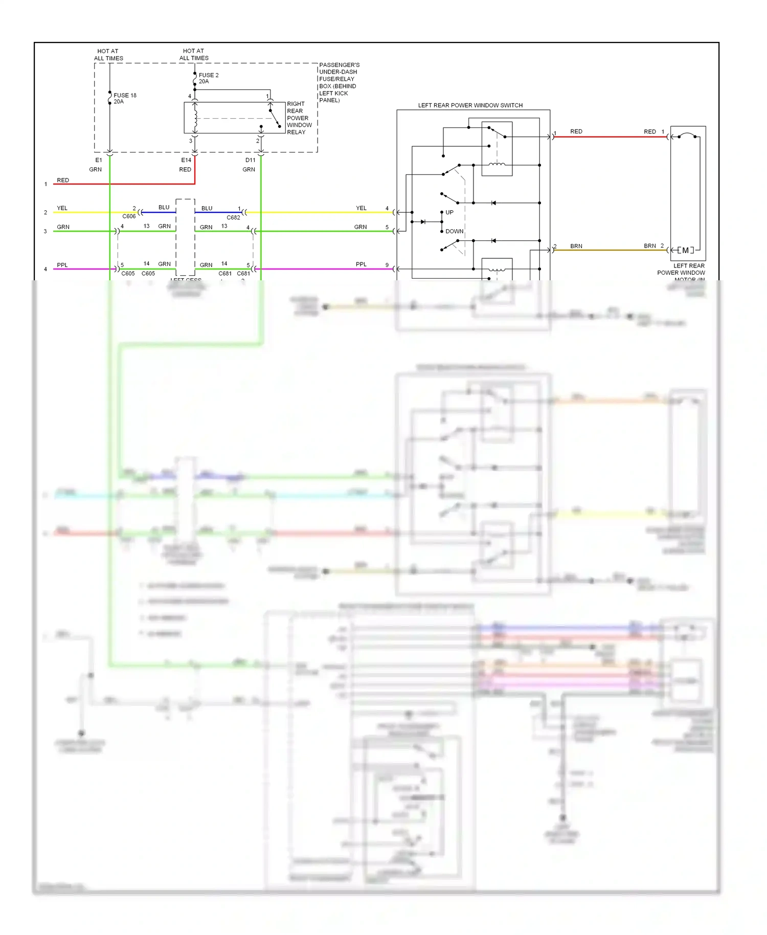 Wiring diagram blk for Honda Odyssey IV (2008-2013) (86 of 132)