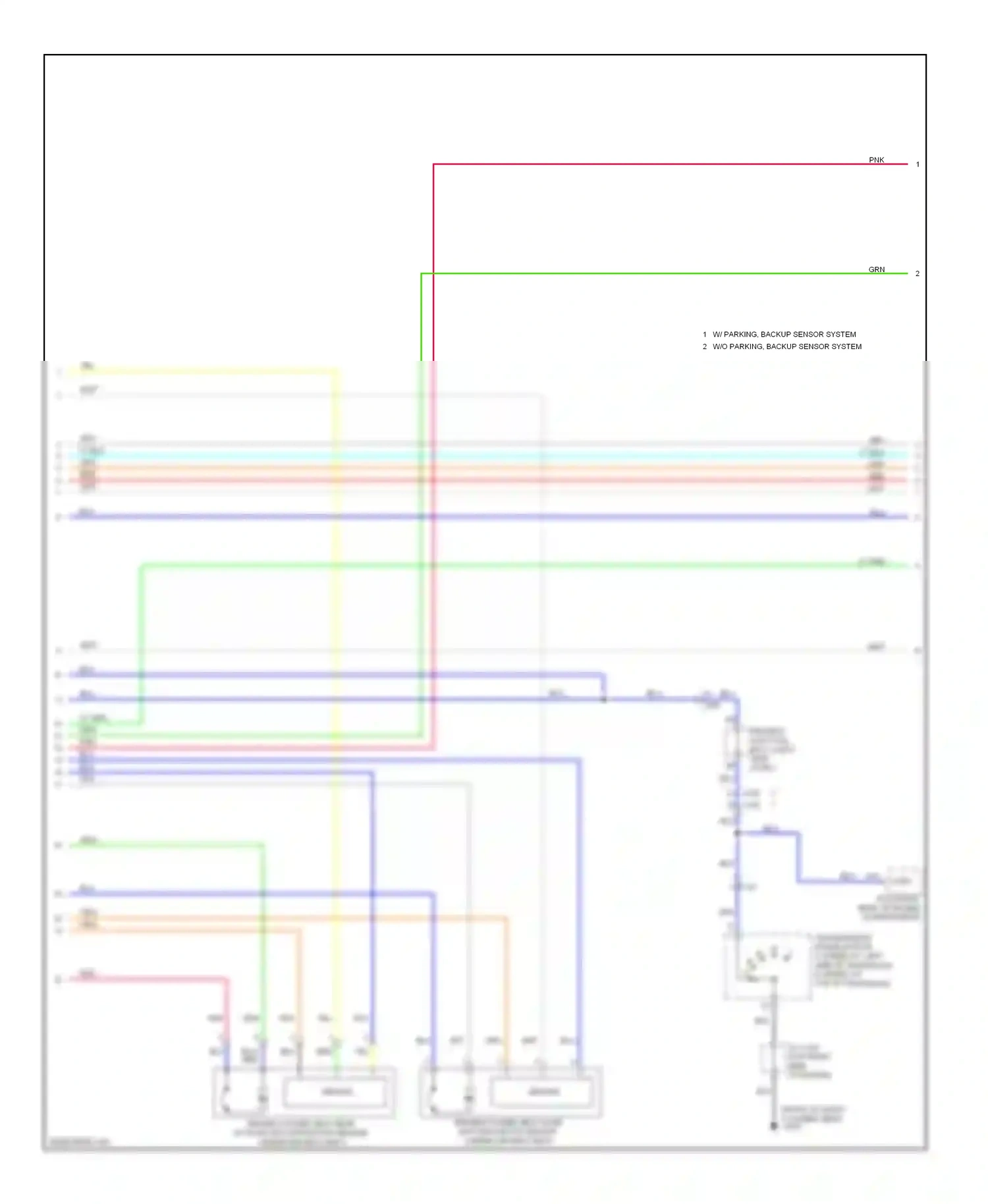 Wiring diagram blu for Honda Odyssey IV (2008-2013) (98 of 128)