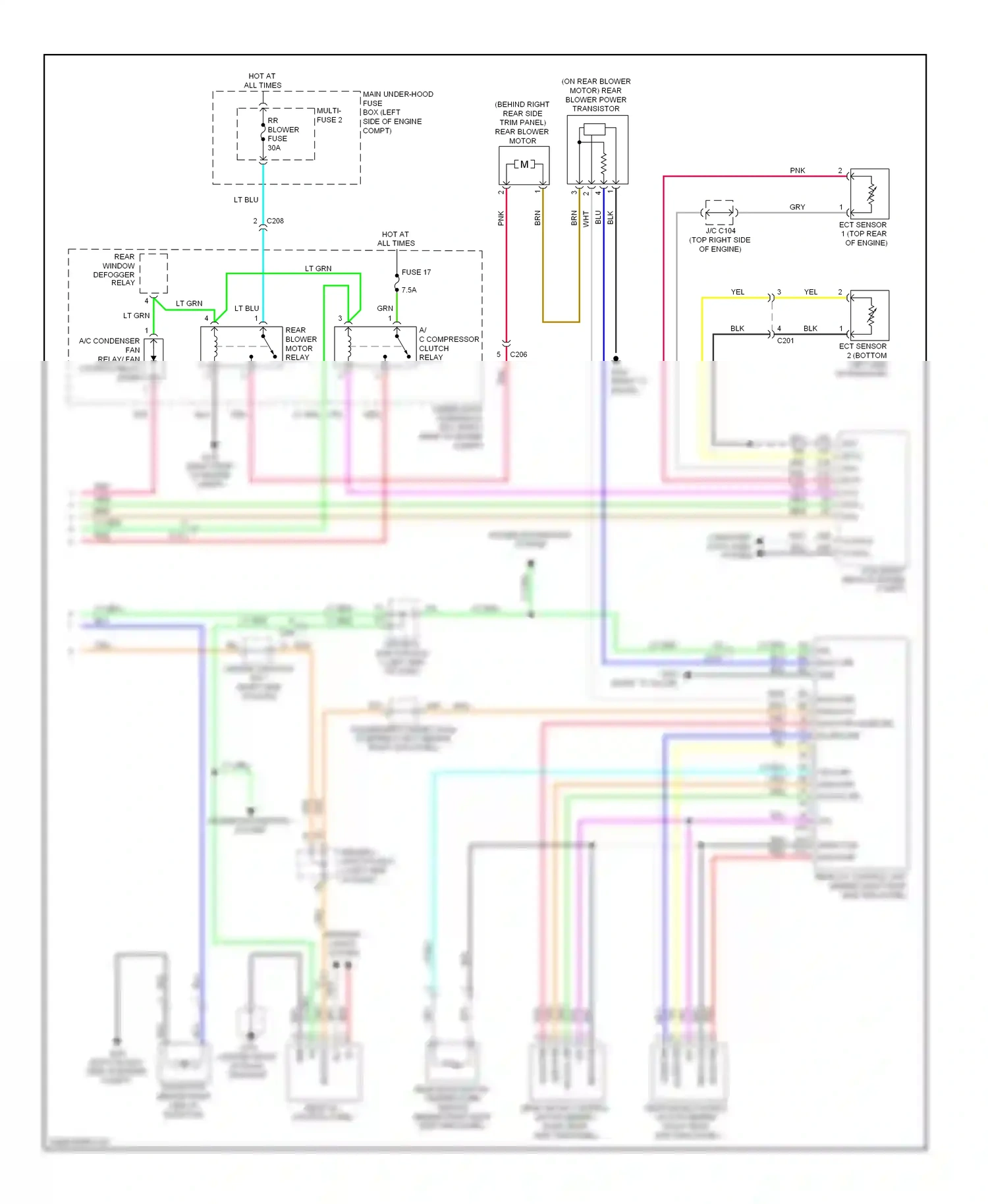 Wiring diagram computer data lines system for Honda Odyssey IV (2008-2013) (5 of 75)