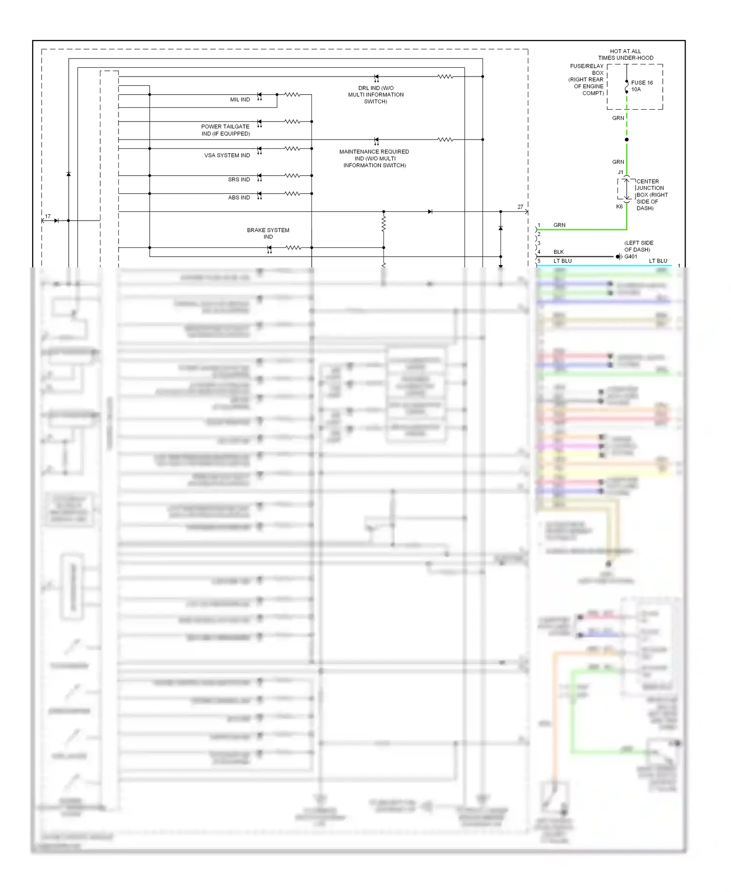 Wiring diagram lt blu for Honda Odyssey IV (2008-2013) (37 of 113)