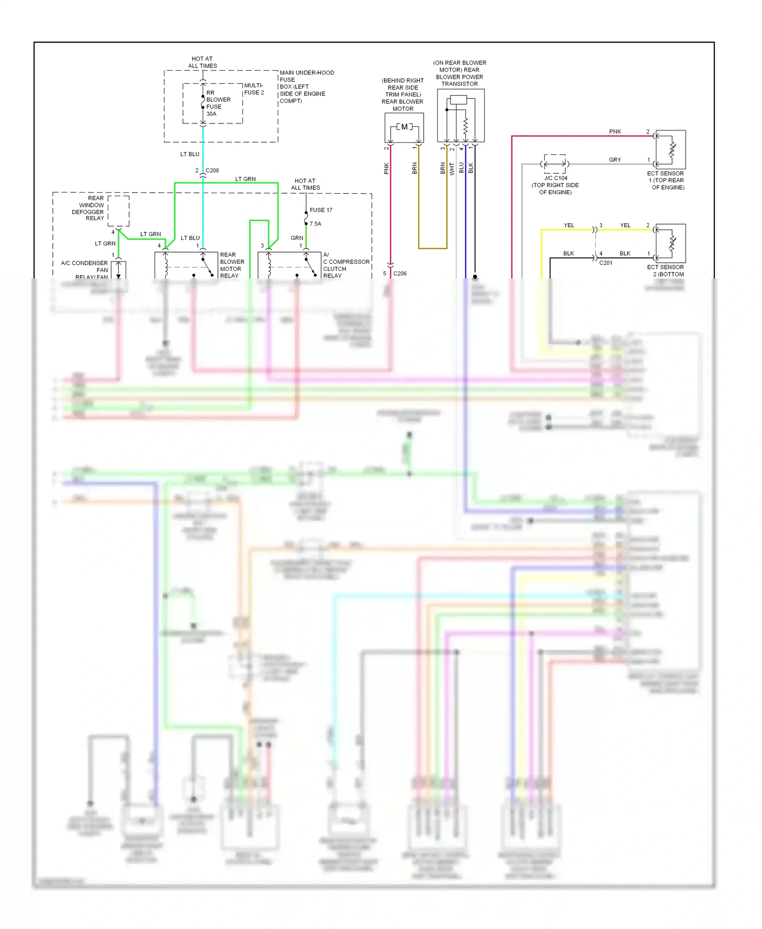 Wiring diagram red for Honda Odyssey IV (2008-2013) (4 of 116)