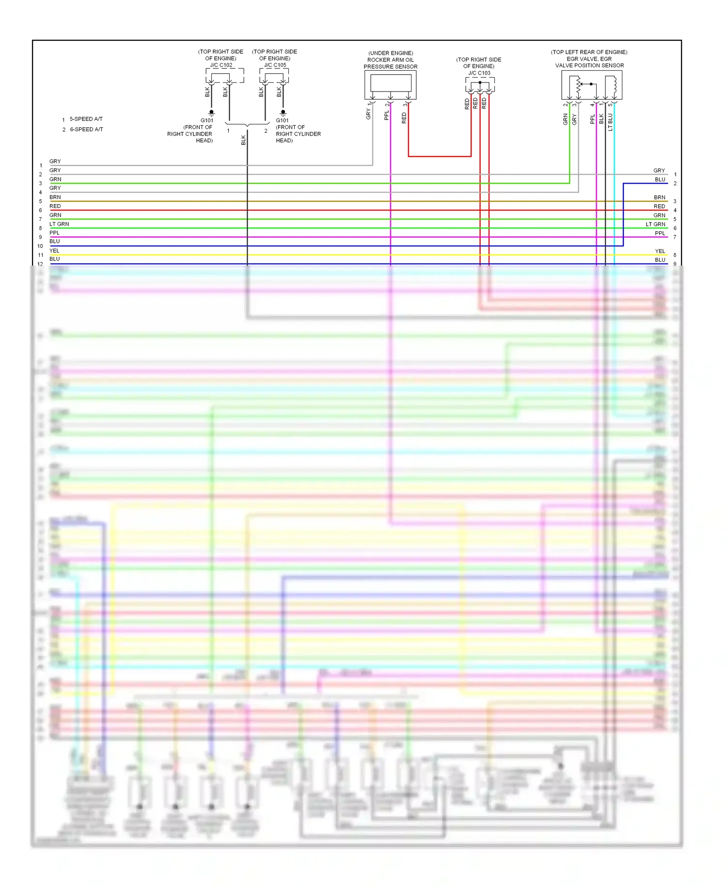 Wiring diagram shift shift control control solenoid solenoid valve d valve a for Honda Odyssey IV (2008-2013) (1 of 1)