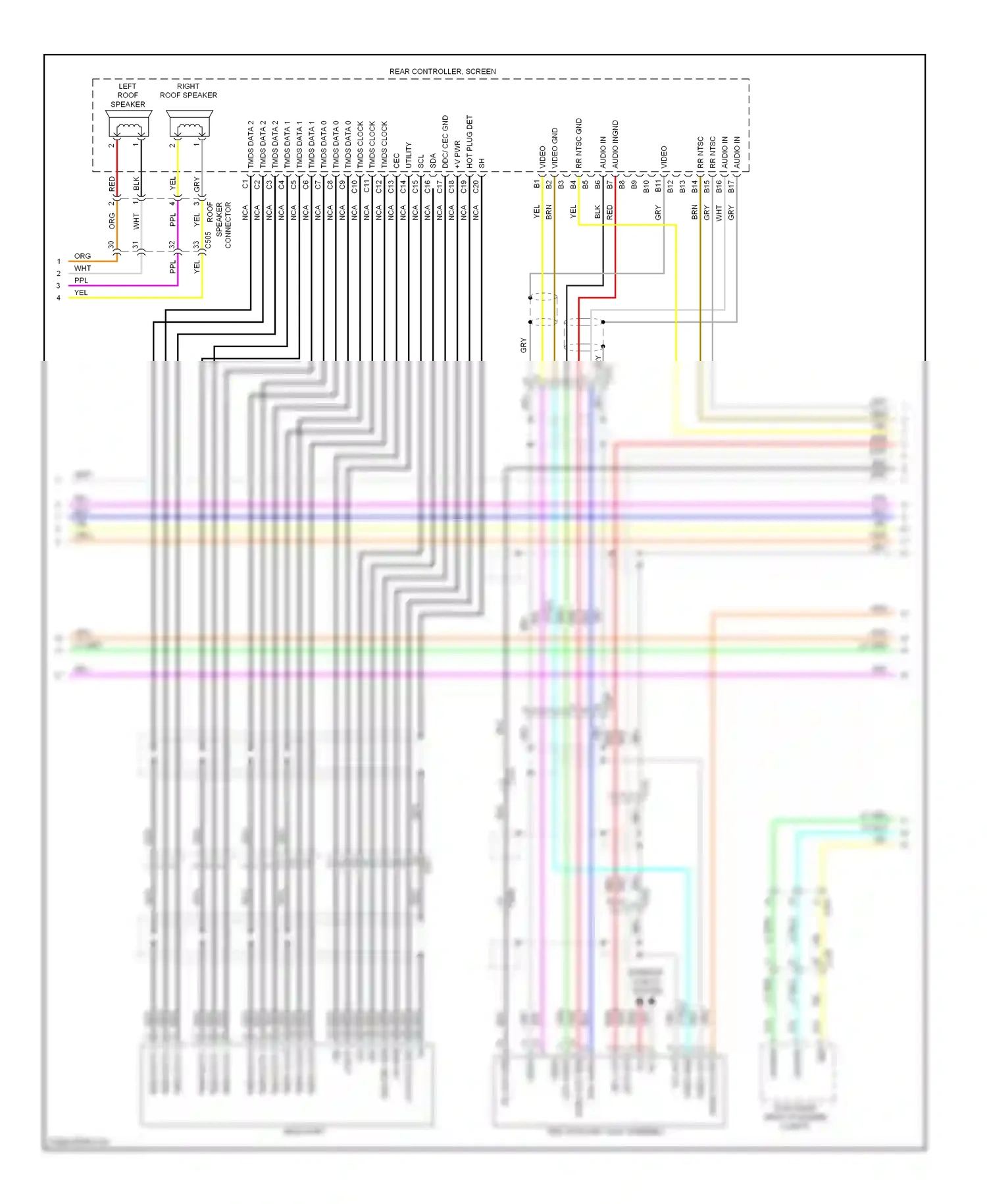 Wiring diagram tmds data 2 - for Honda Odyssey IV (2008-2013) (1 of 1)