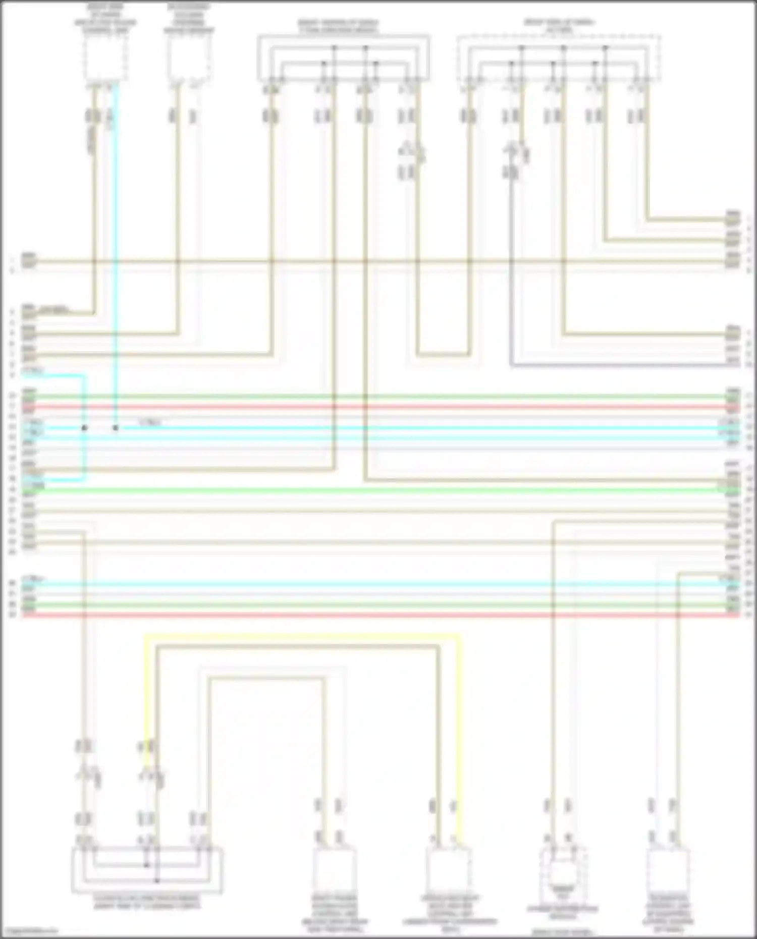Odyssey Honda V facelift 2 (2020-2024): Computer data lines circuit (4 of 5)