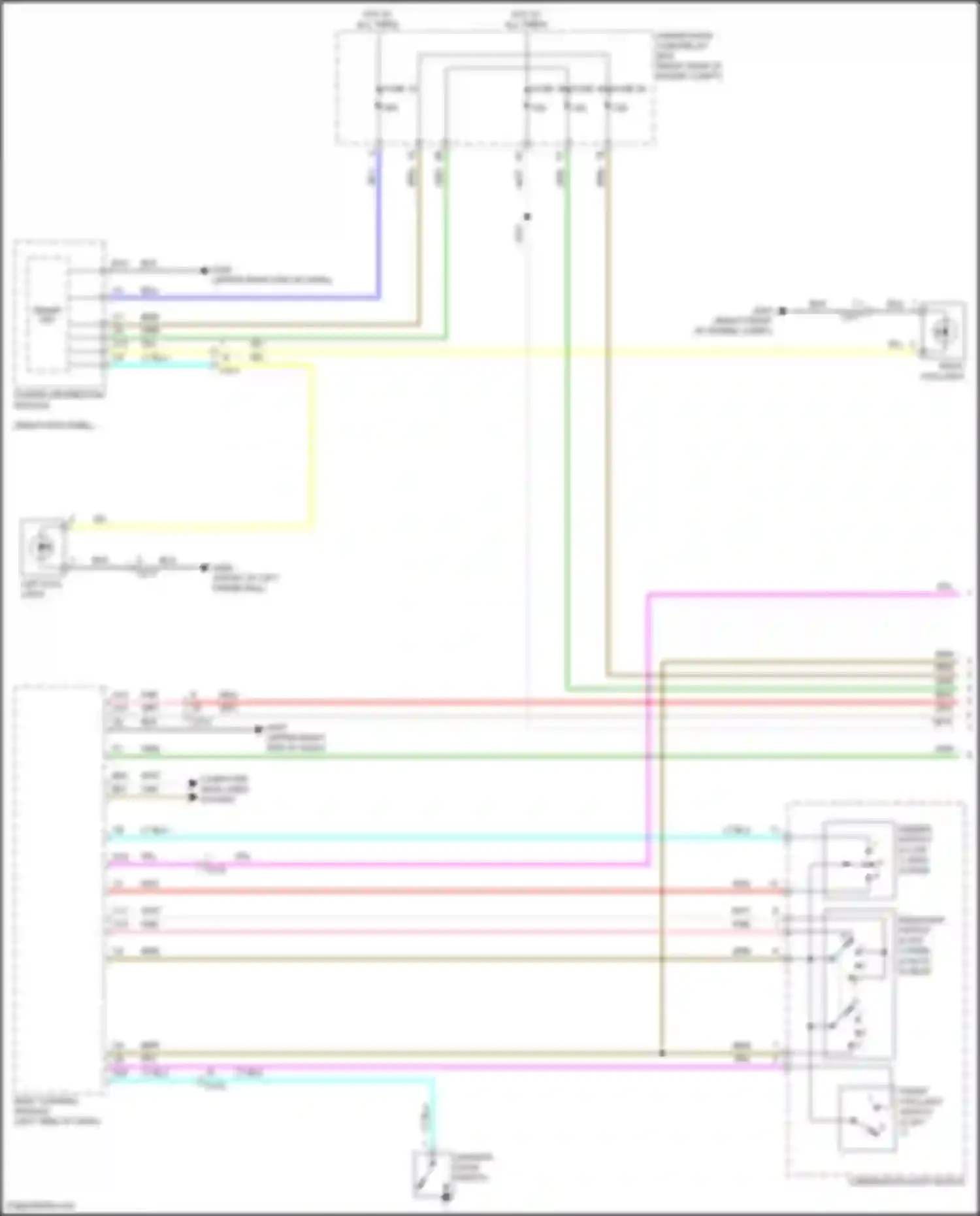 Odyssey Honda V facelift 2 (2020-2024): Headlights circuit (1 of 2)