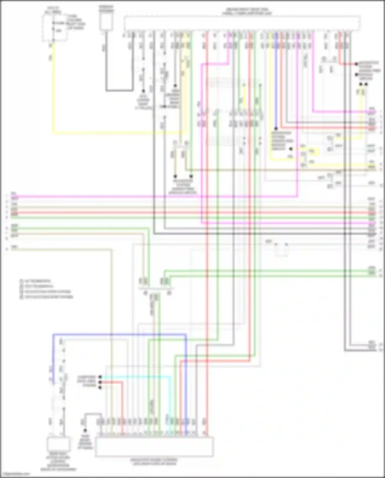 Odyssey Honda V facelift 2 (2020-2024): Navigation circuit, 7 speakers (4 of 6)