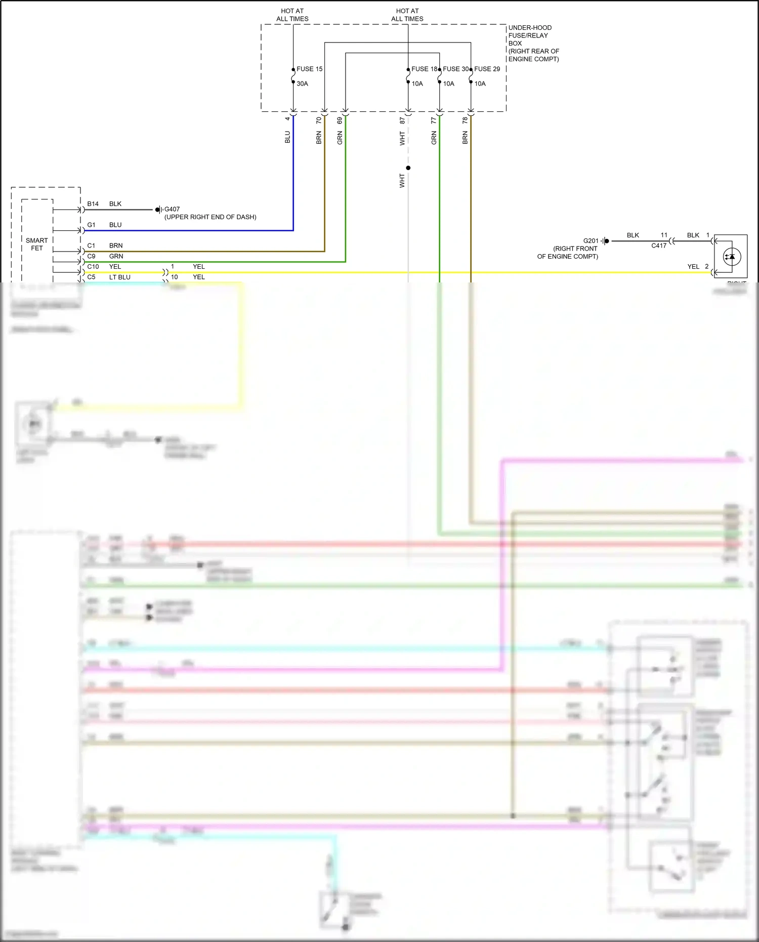 Wiring diagram body control module for Honda Odyssey V facelift 2 (2020-2024) (23 of 32)