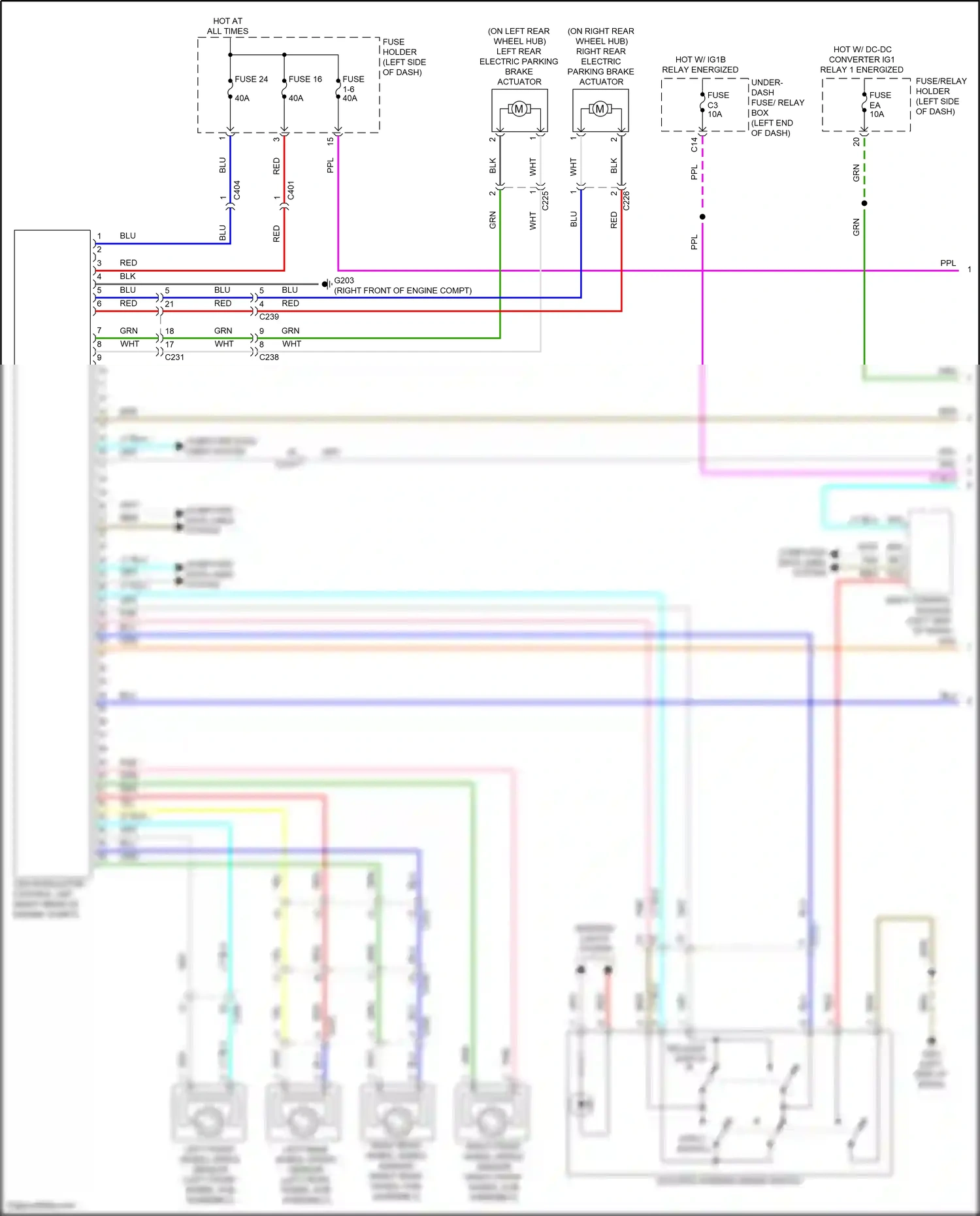 Wiring diagram body control module for Honda Odyssey V facelift 2 (2020-2024) (11 of 32)