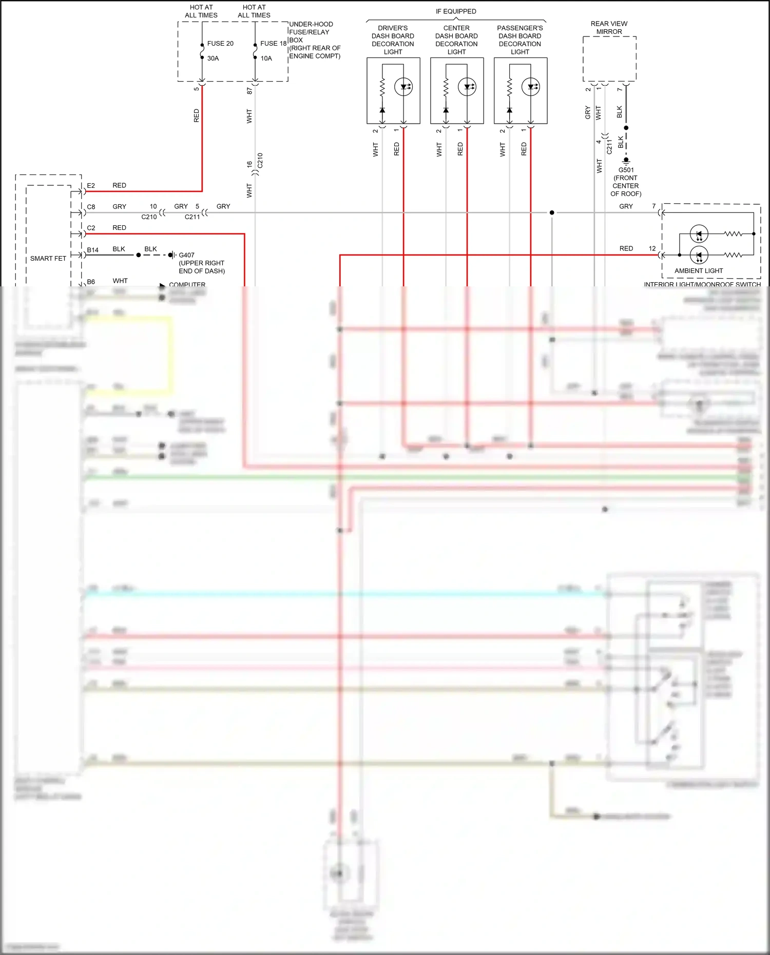 Wiring diagram computer data lines system for Honda Odyssey V facelift 2 (2020-2024) (75 of 87)