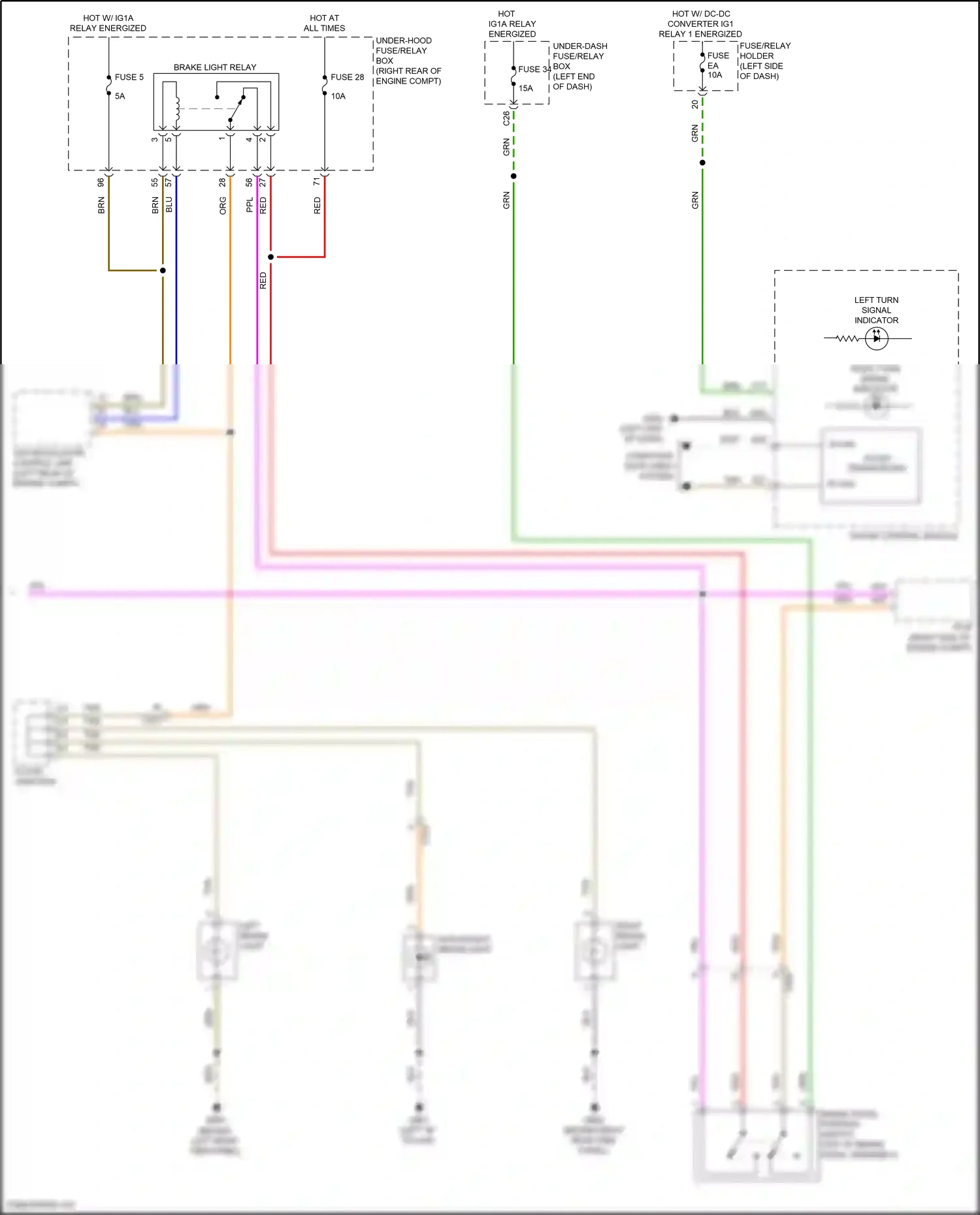 Wiring diagram computer data lines system for Honda Odyssey V facelift 2 (2020-2024) (15 of 87)