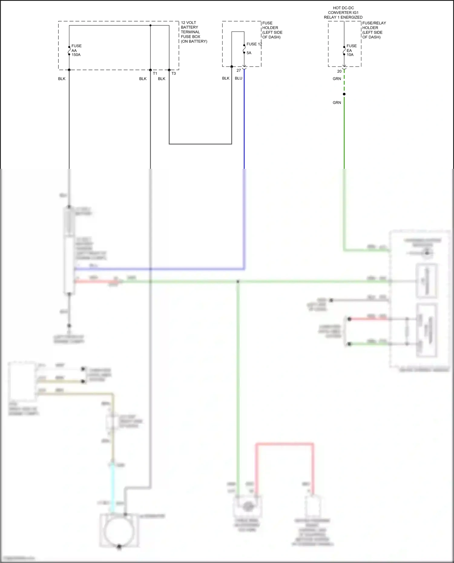 Wiring diagram computer data lines system for Honda Odyssey V facelift 2 (2020-2024) (53 of 87)