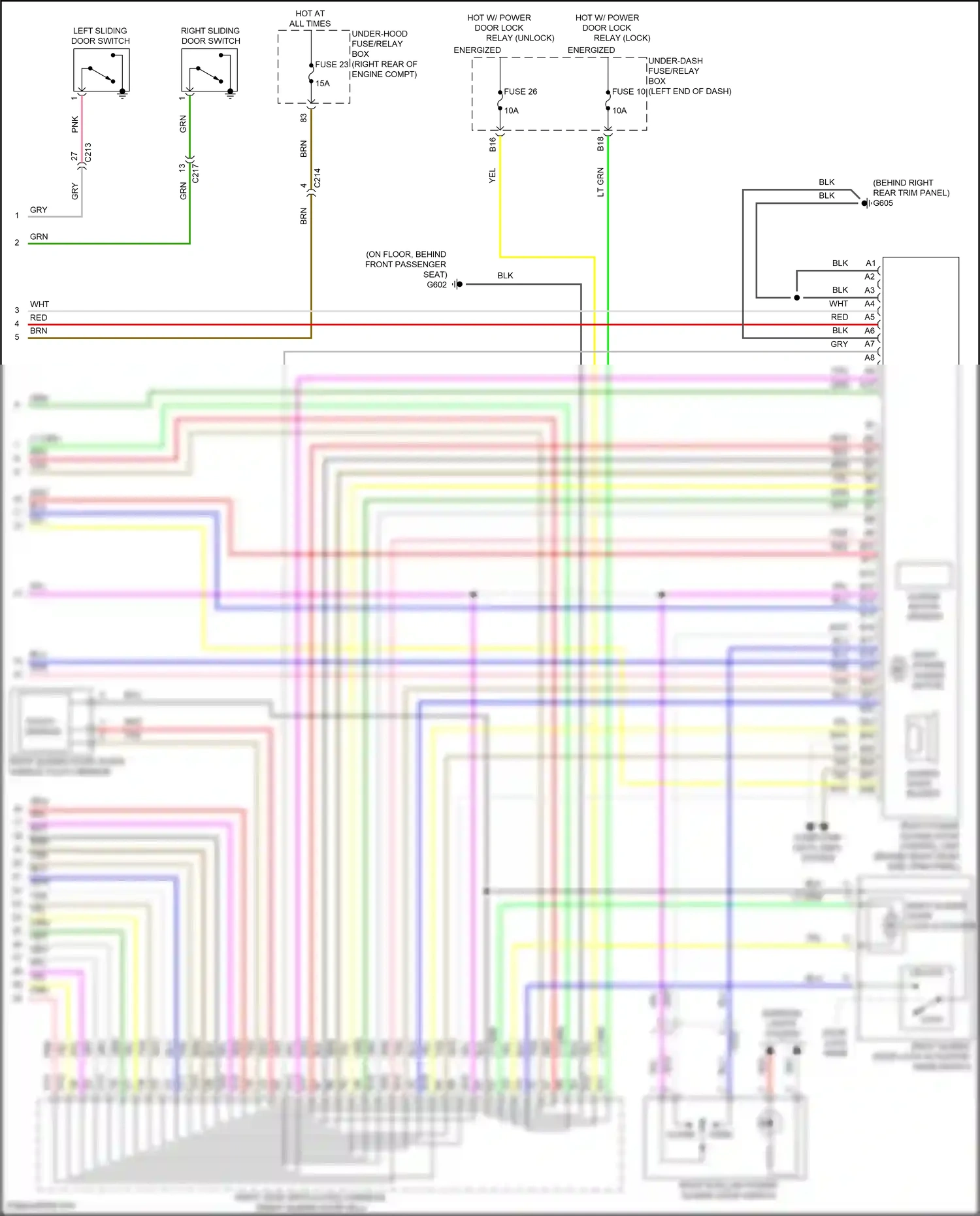 Wiring diagram computer data lines system for Honda Odyssey V facelift 2 (2020-2024) (39 of 87)