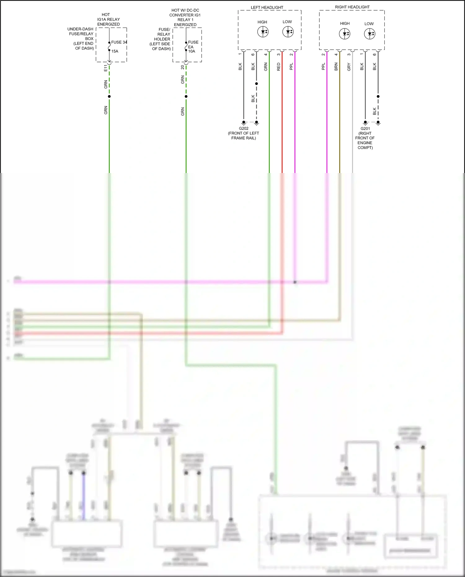 Wiring diagram computer data lines system for Honda Odyssey V facelift 2 (2020-2024) (63 of 87)